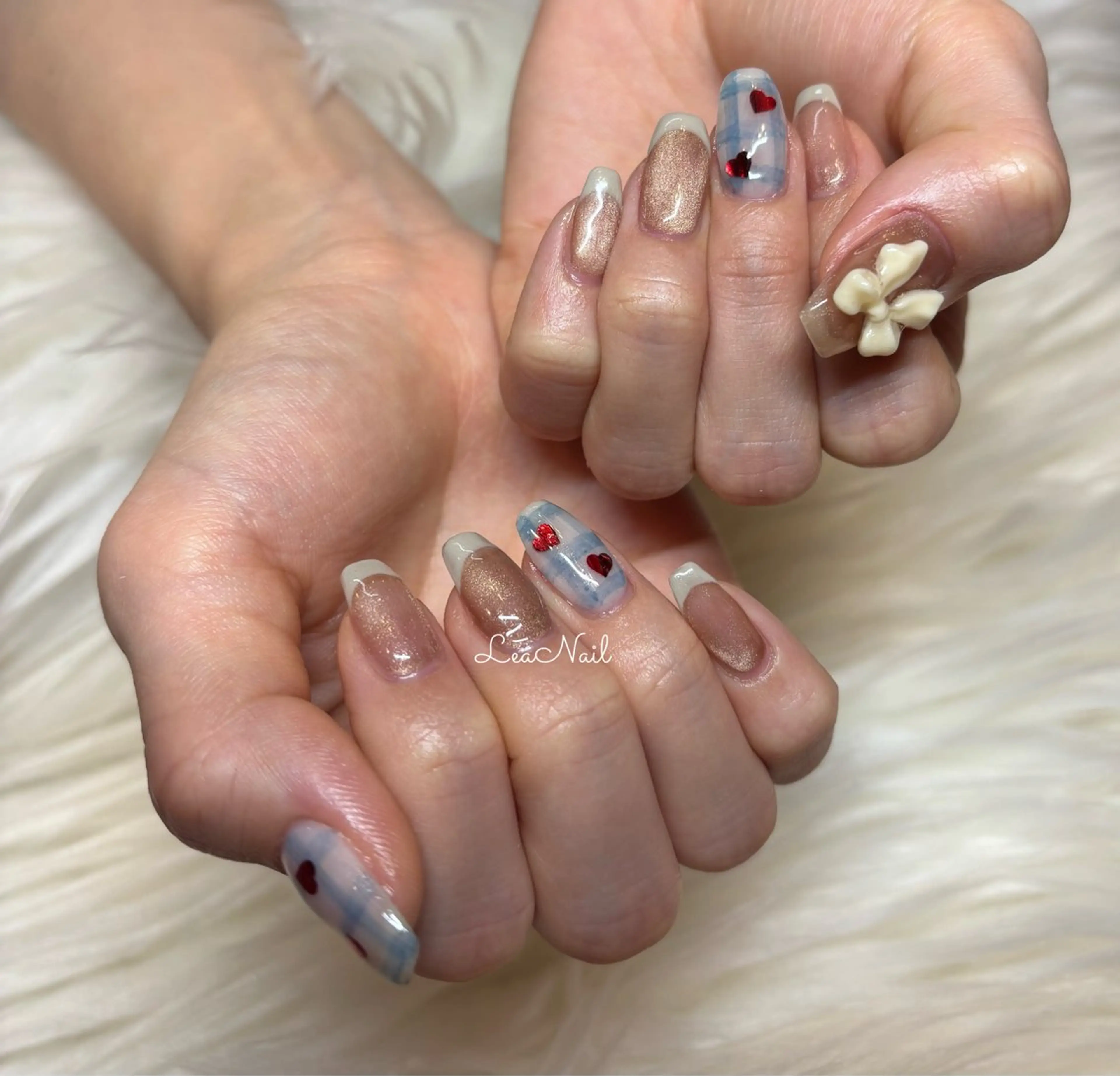 ネイル マグネットネイル 持ち込み Lea Nailのネイルデザイン