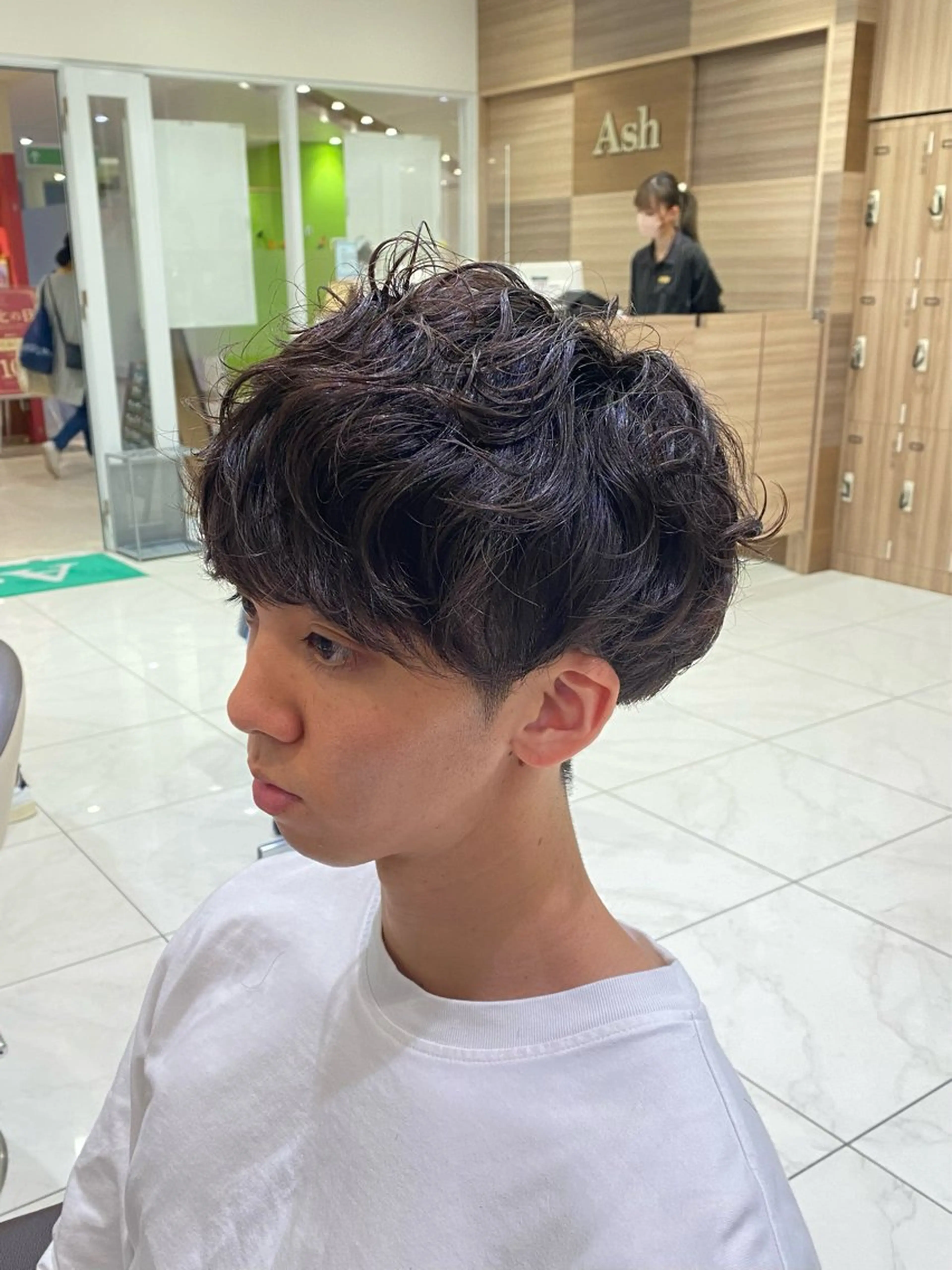 パーマ メンズ メンズパーマ 奥村 美郁子のヘアスタイル