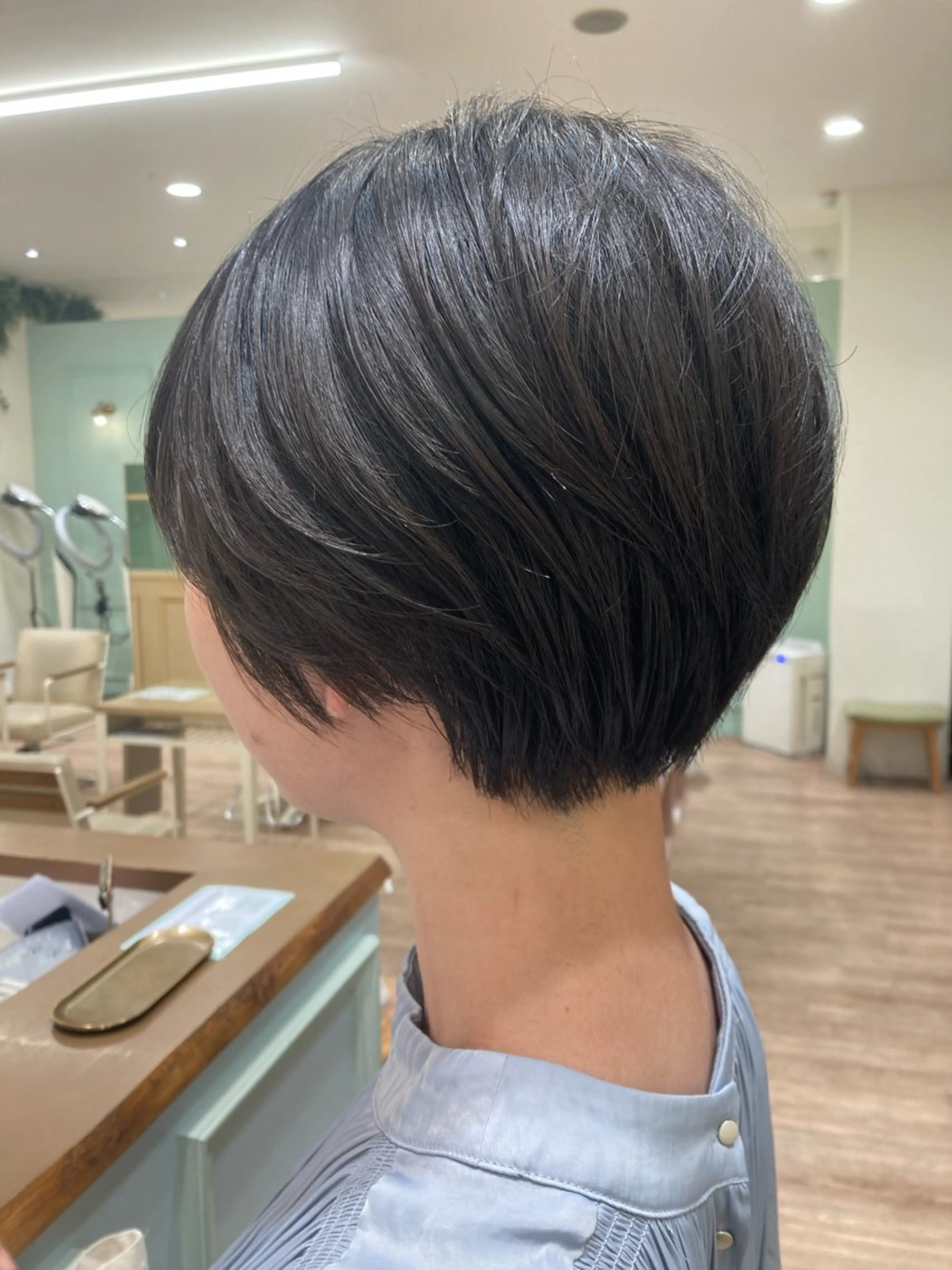 ショート くびれヘア ショートヘア カット むらたみずき /大宮ブリーチカラーのヘアスタイル