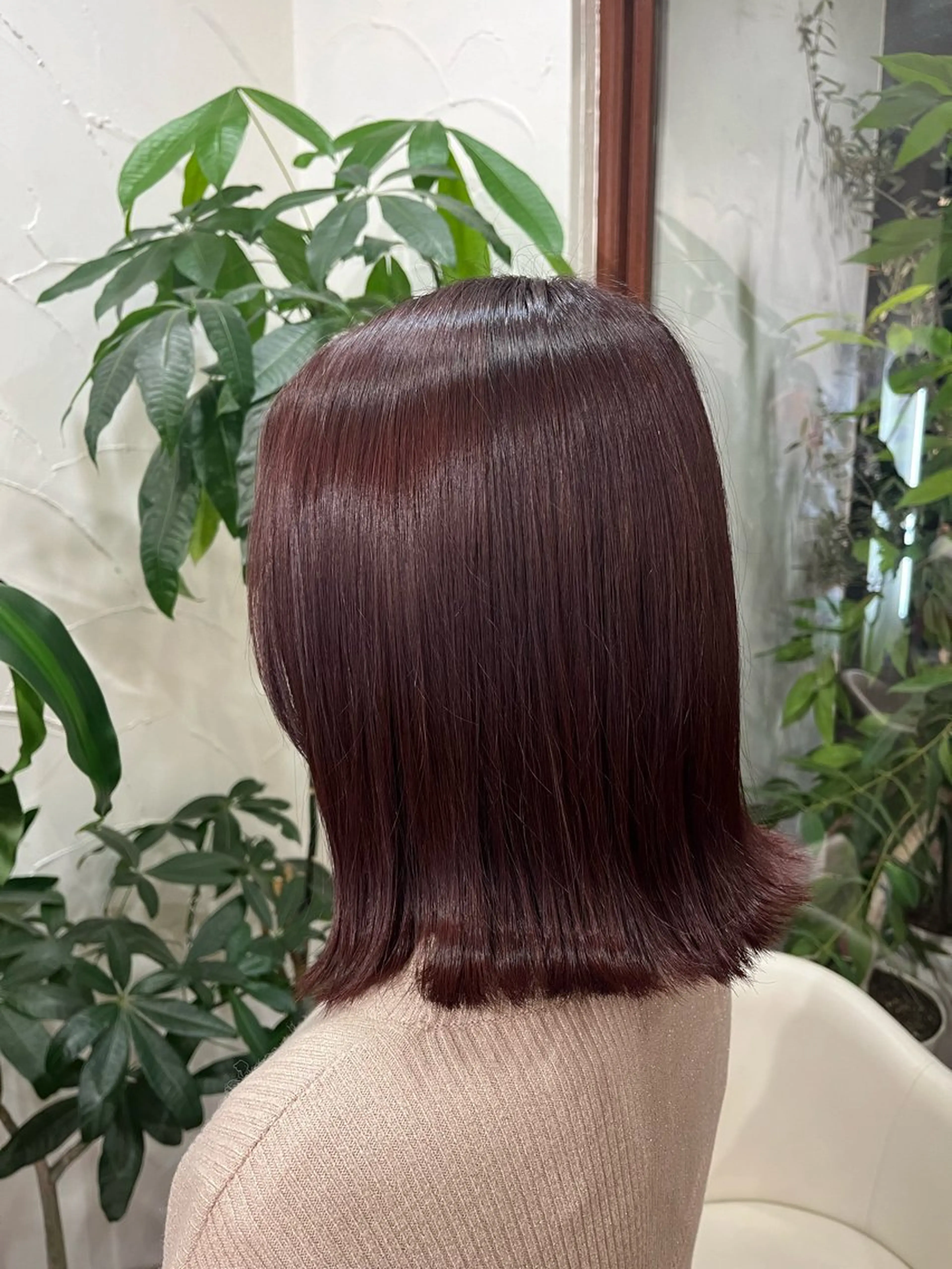 カラー インナーカラー🩵 角田紗雪のヘアスタイル
