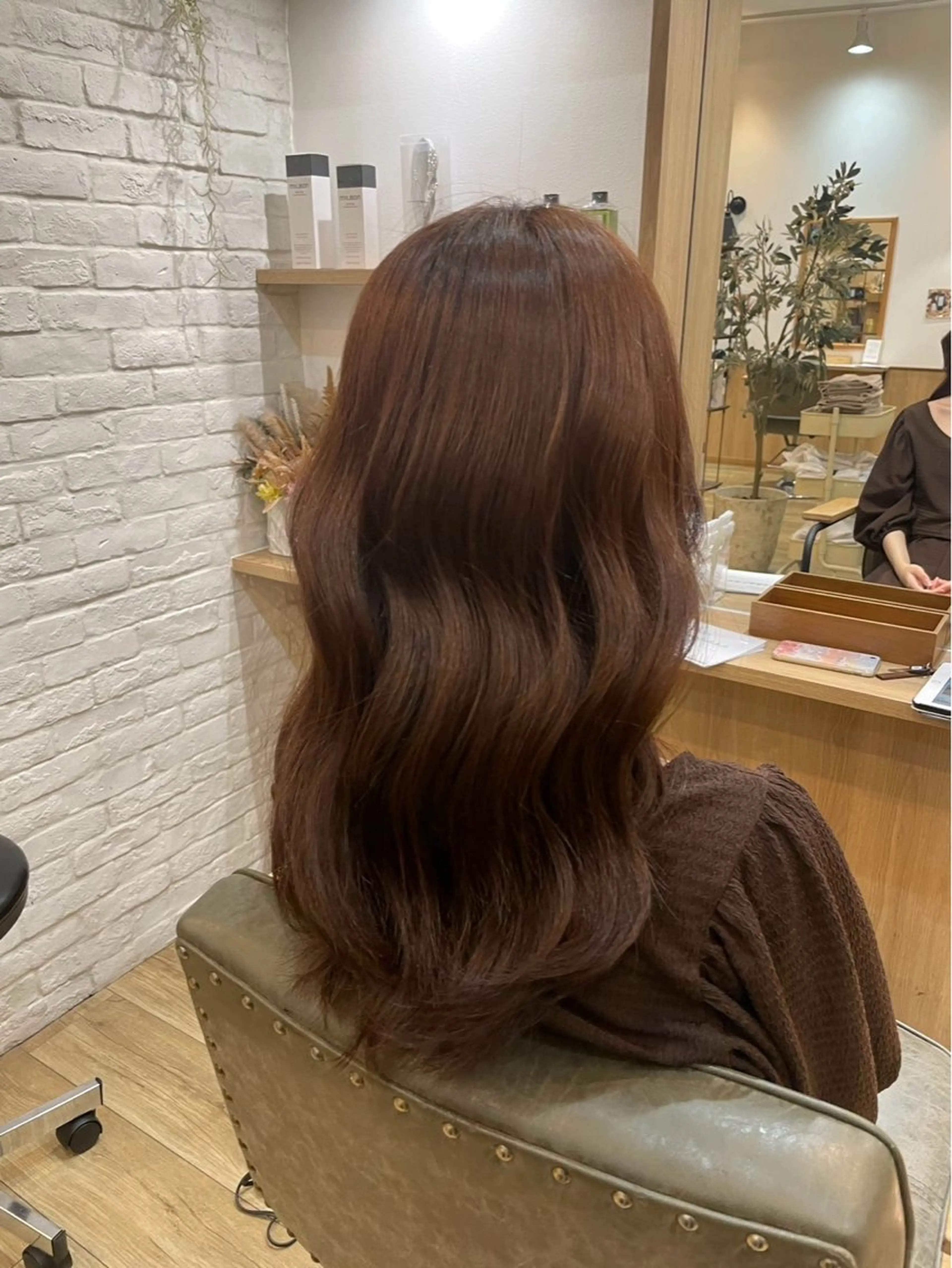 🎀ワンカラー（ロング）️🎀※鎖骨下からの写真