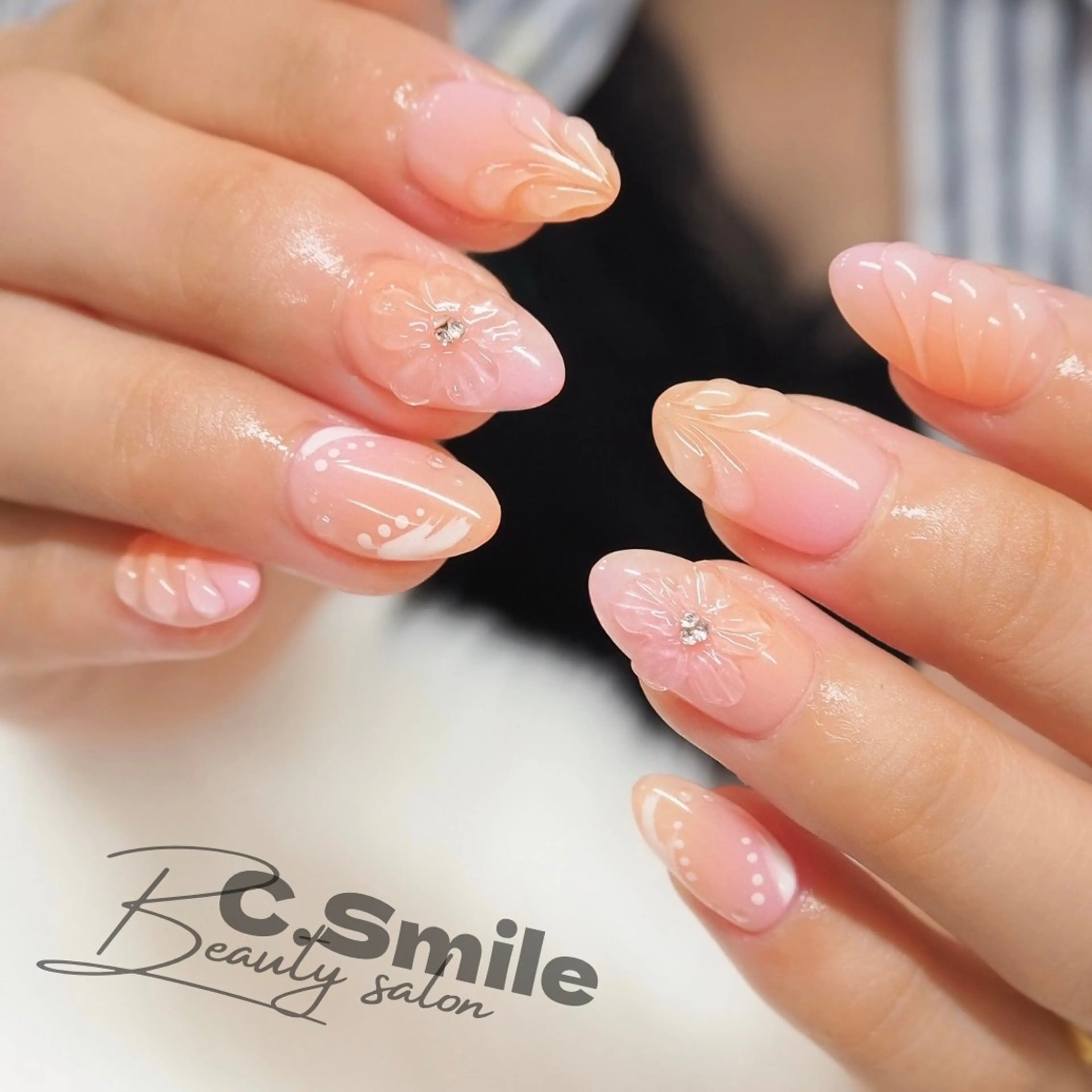 ネイル ハンドネイル Nail.·˖*·⑅ C.Smileのネイルデザイン