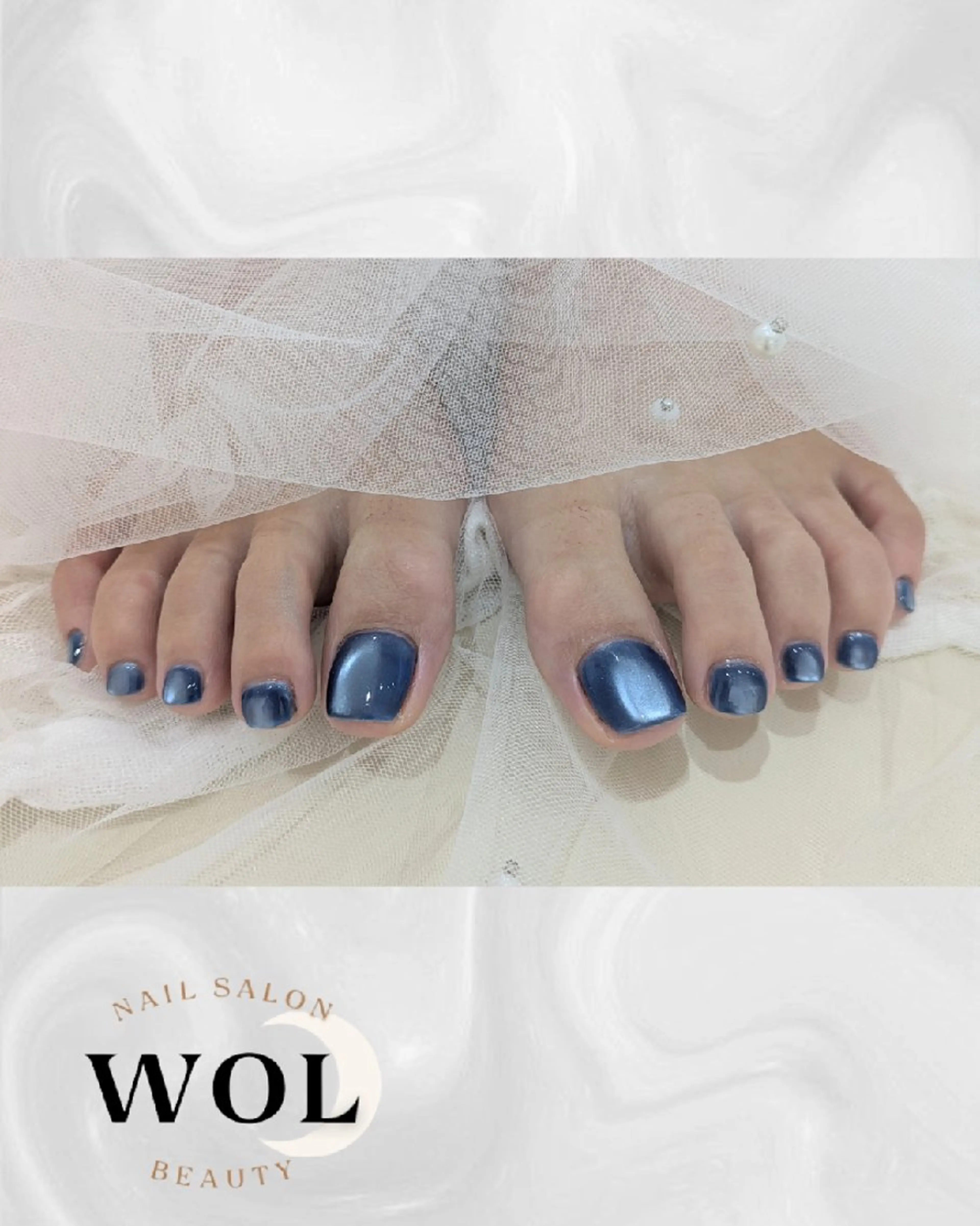 ネイル フットネイル nailsalon🌙WOL所属・WOL🌙 momokoのネイルデザイン