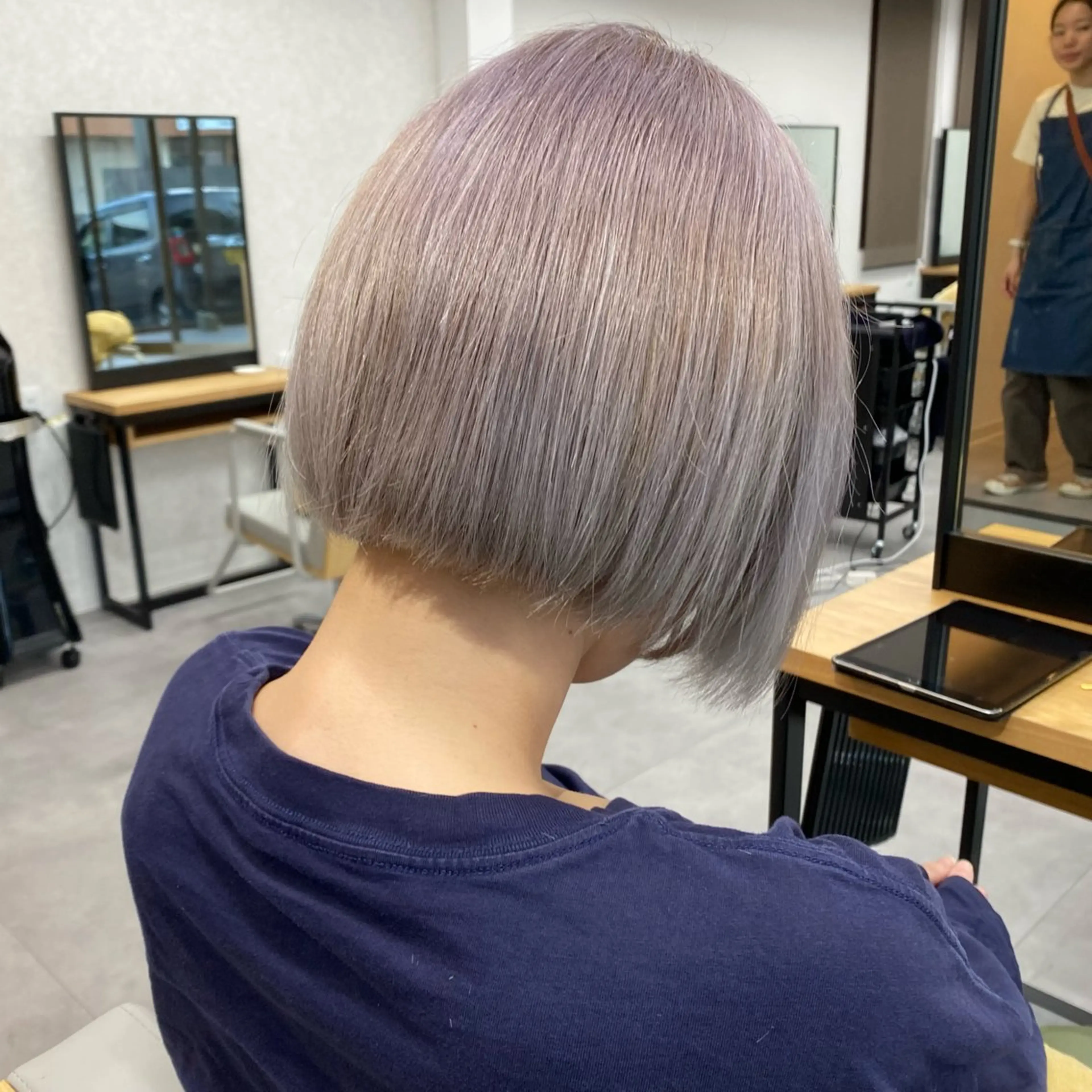 ショート ショートボブ ボブ ショートヘア CIEN white所属・パーマモデル募集中 渥美翔人のヘアスタイル