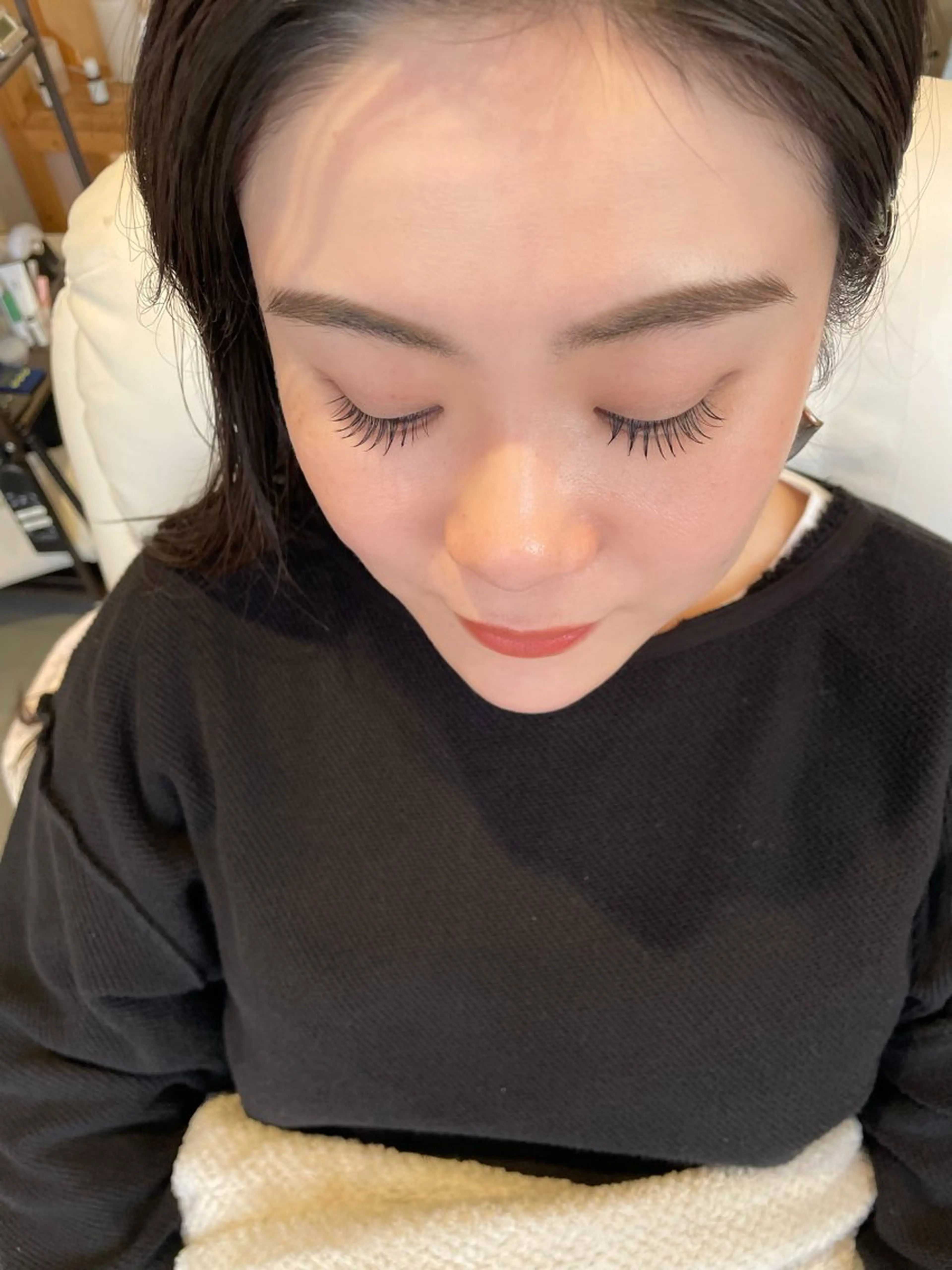 マツエク（120本）I.J.Cカール(チェックモデルとなります）オフあり+15分の写真