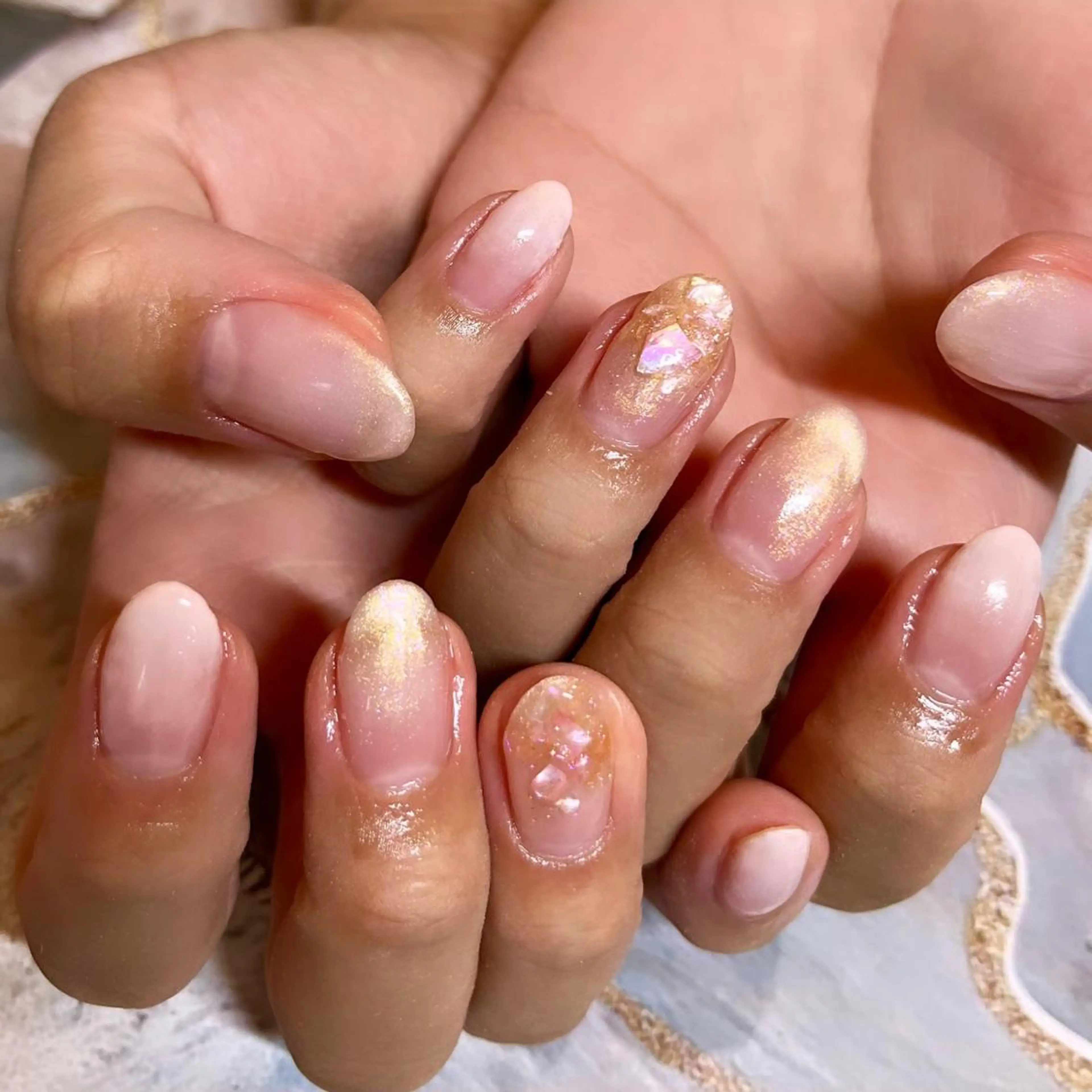 ミディアム ネイル MKY salonのネイルデザイン
