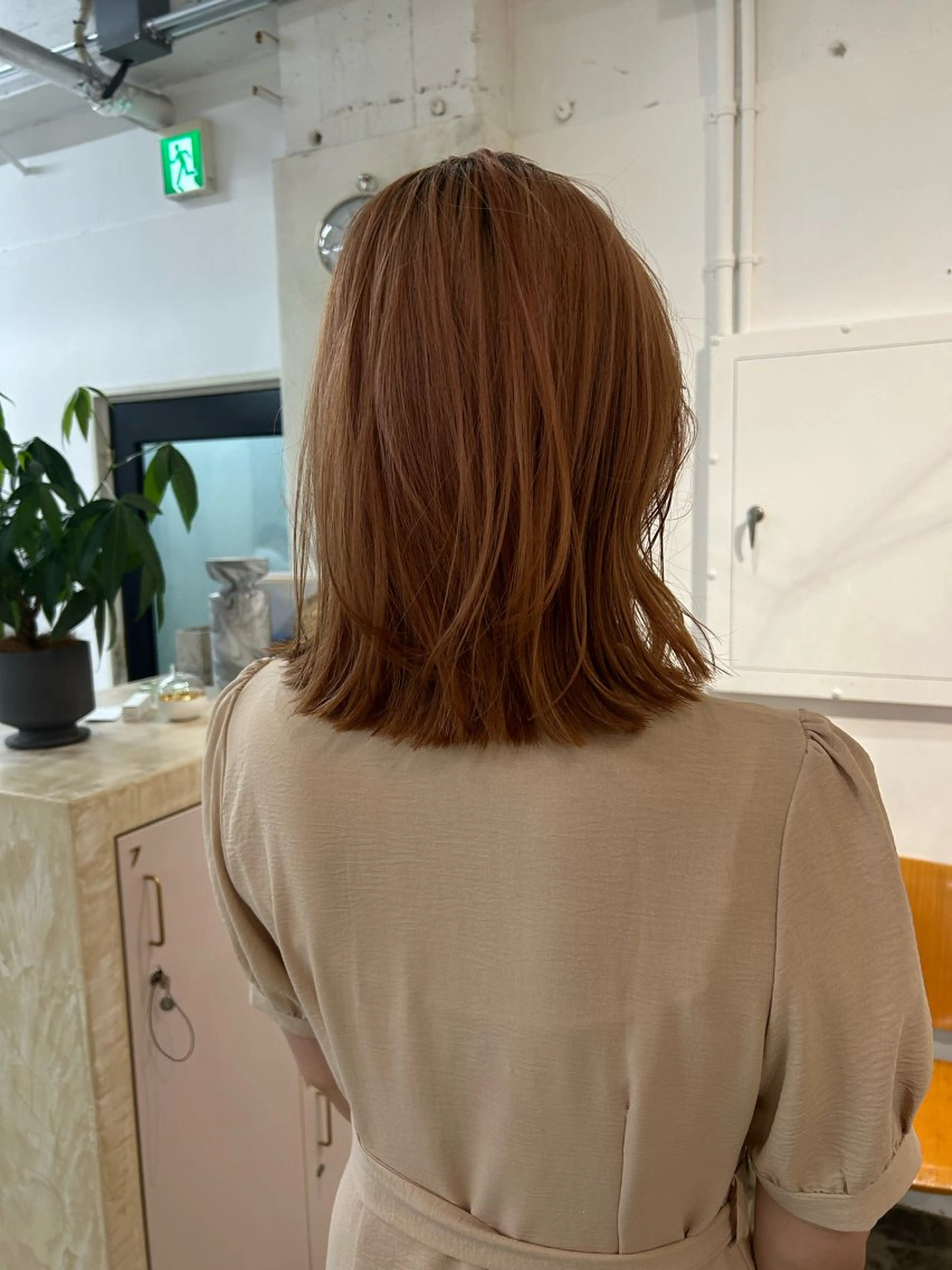 ミディアム 原 瑞希のヘアスタイル