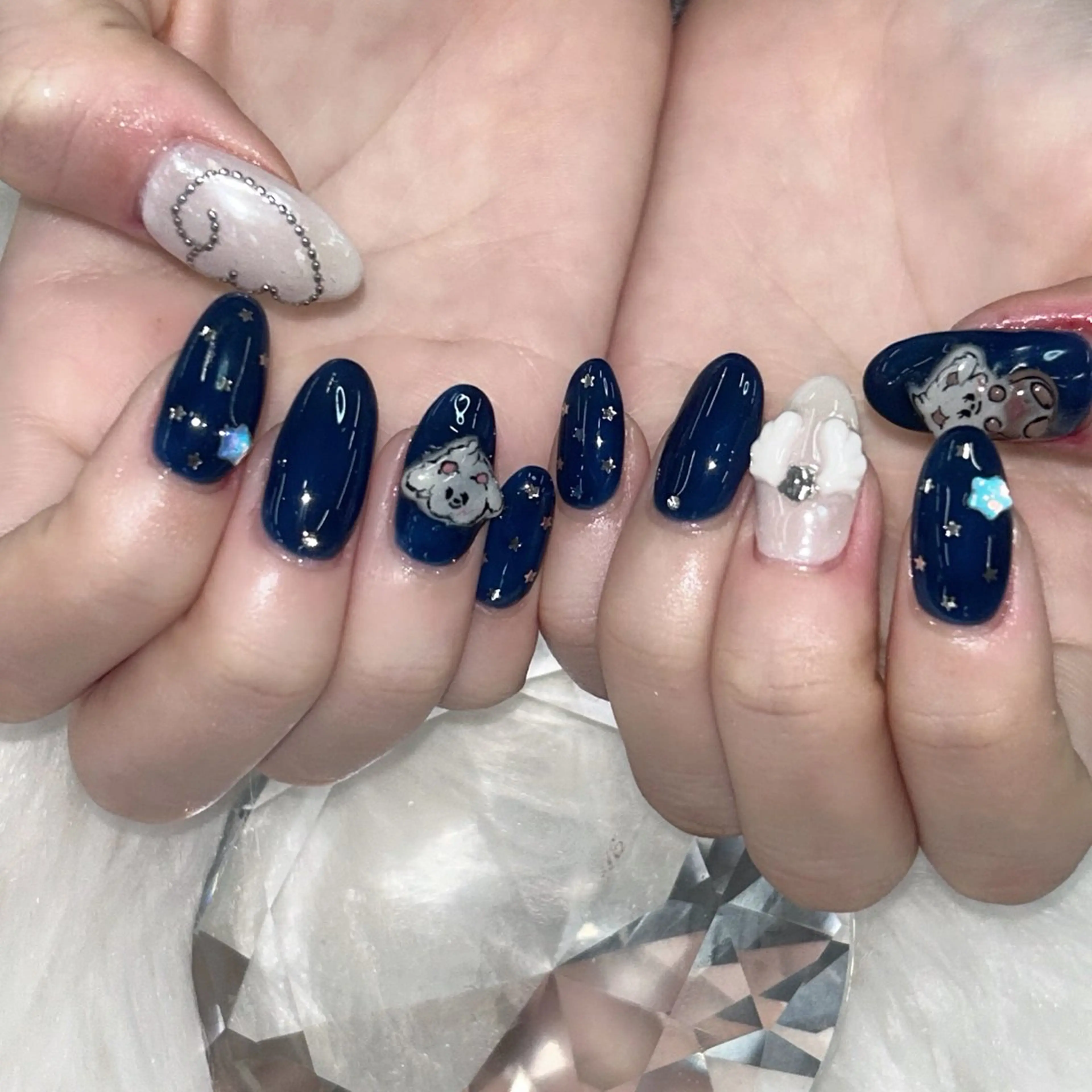 ネイル ハンドネイル ハンドケア Basic本厚木店 Mahiroᙏ̤̫͚のネイルデザイン