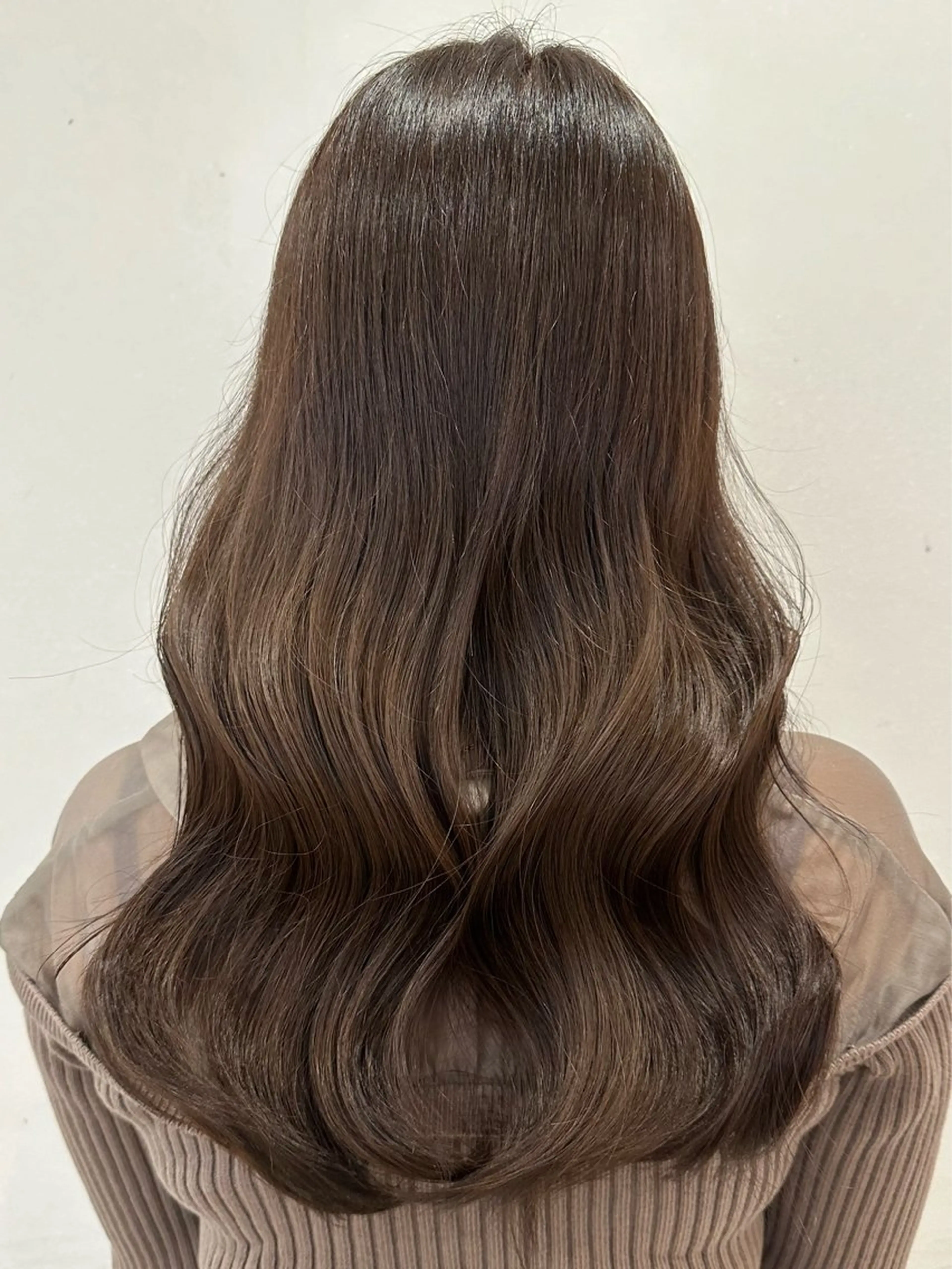 ロング ヘアカラー トリートメント 🌼韓国ヘア&ボブ 🌼an🌼のヘアスタイル