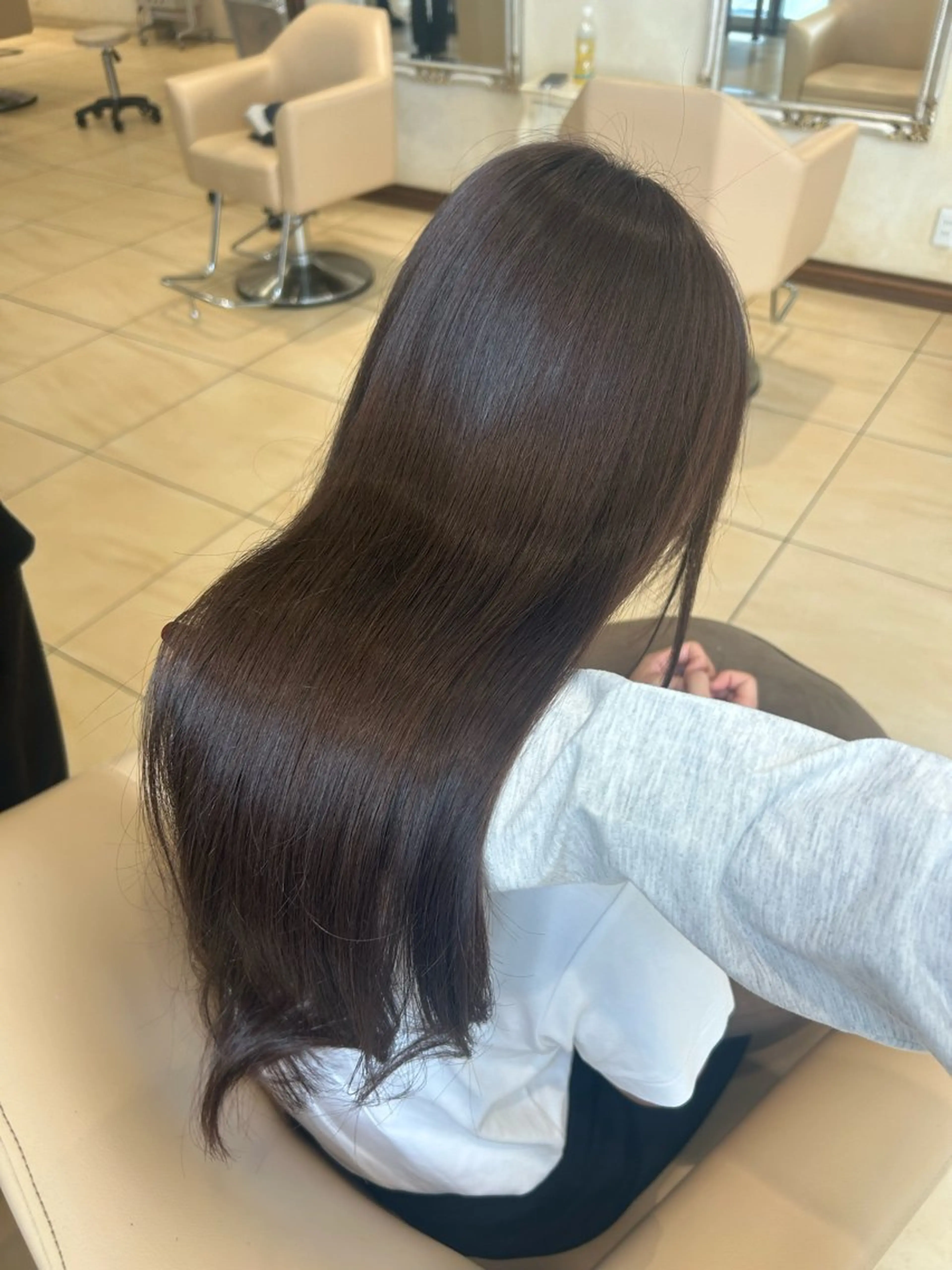 ロング カラー ヘアカラー 透明感カラー 🪡ｷﾀﾊﾗ　ｶﾅのヘアスタイル