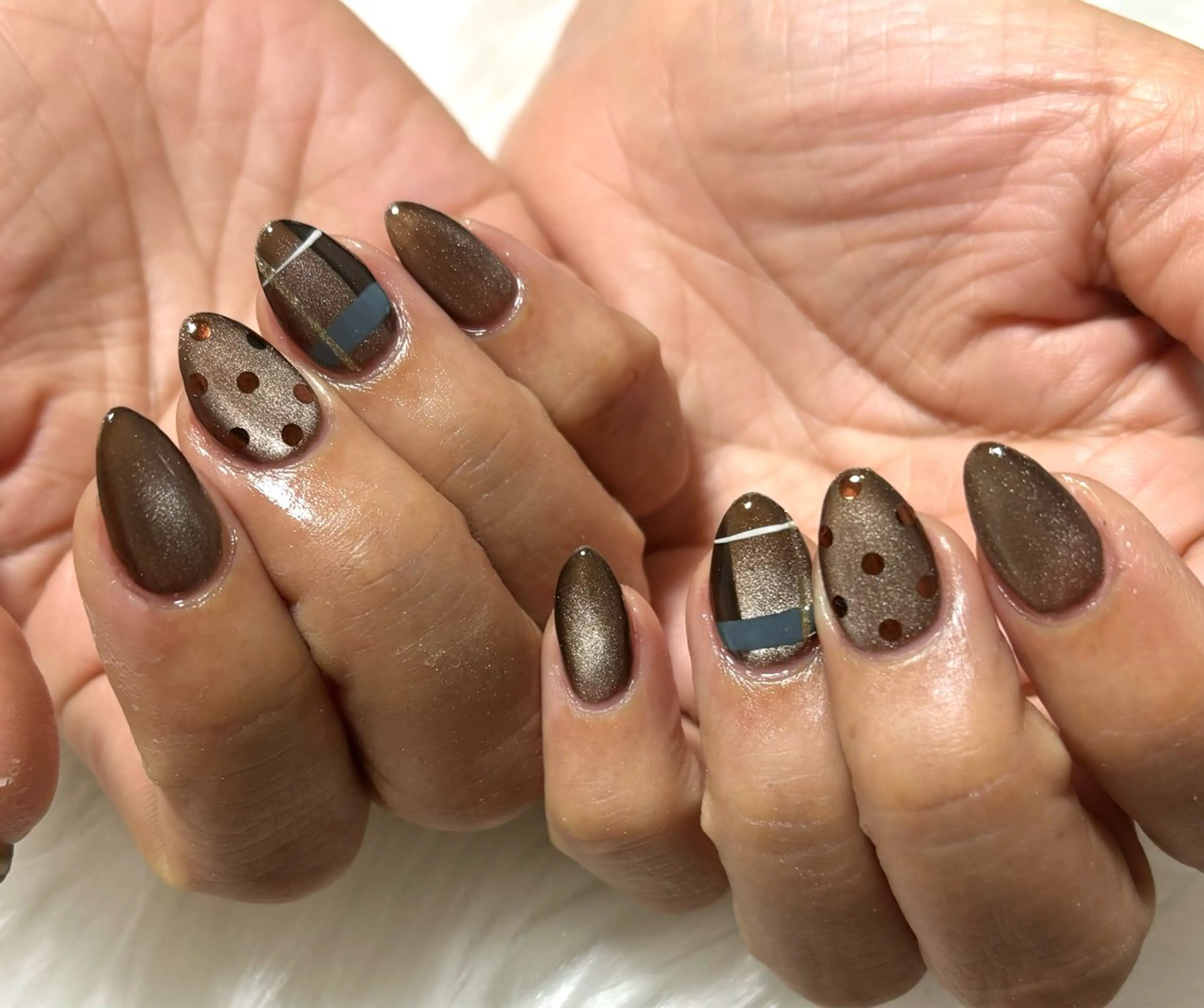 ネイル ハンドネイル nail salon HIRUKANAのネイルデザイン