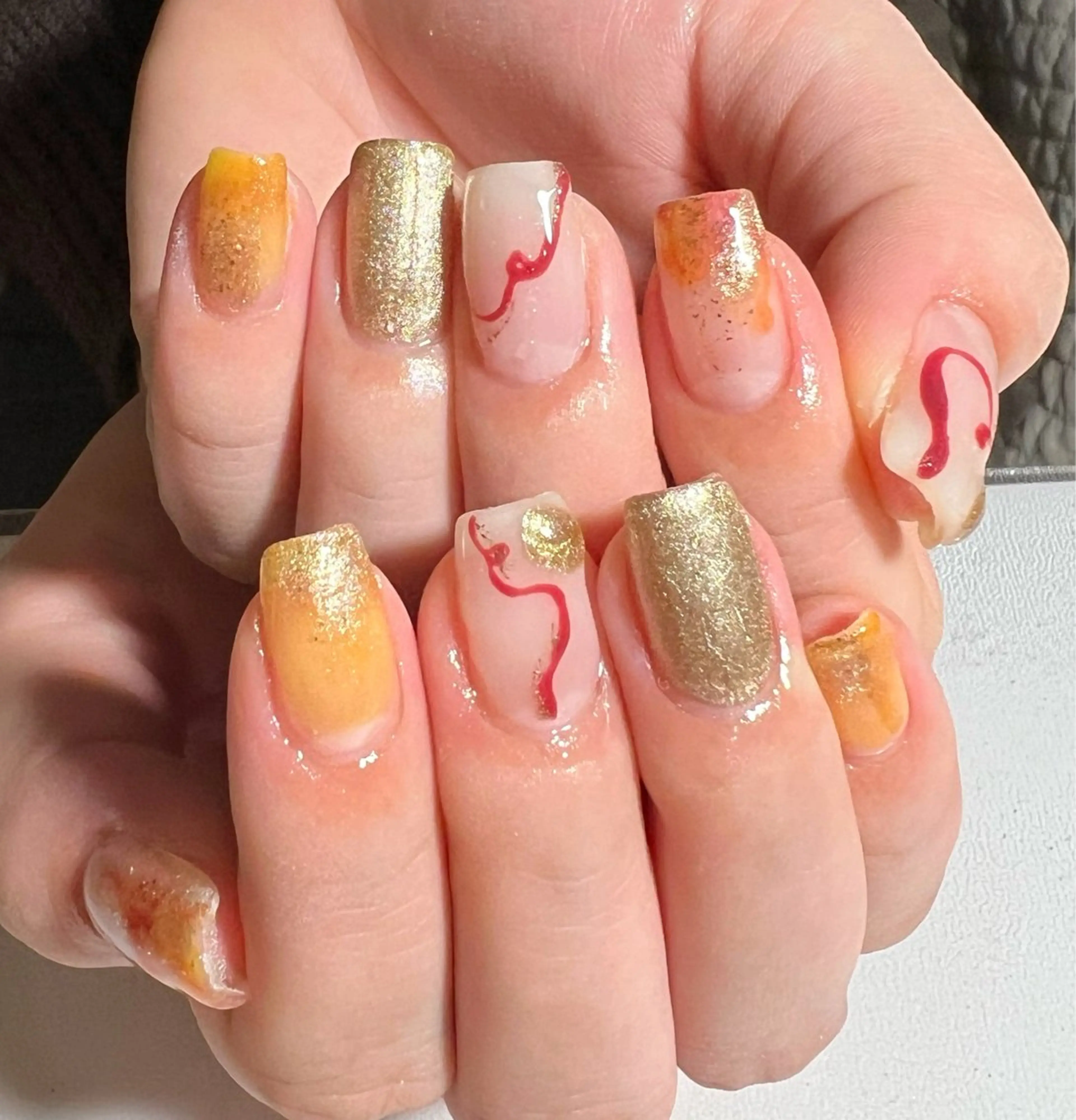 ネイル ニュアンスネイル ハンドネイル private salon mieのネイルデザイン