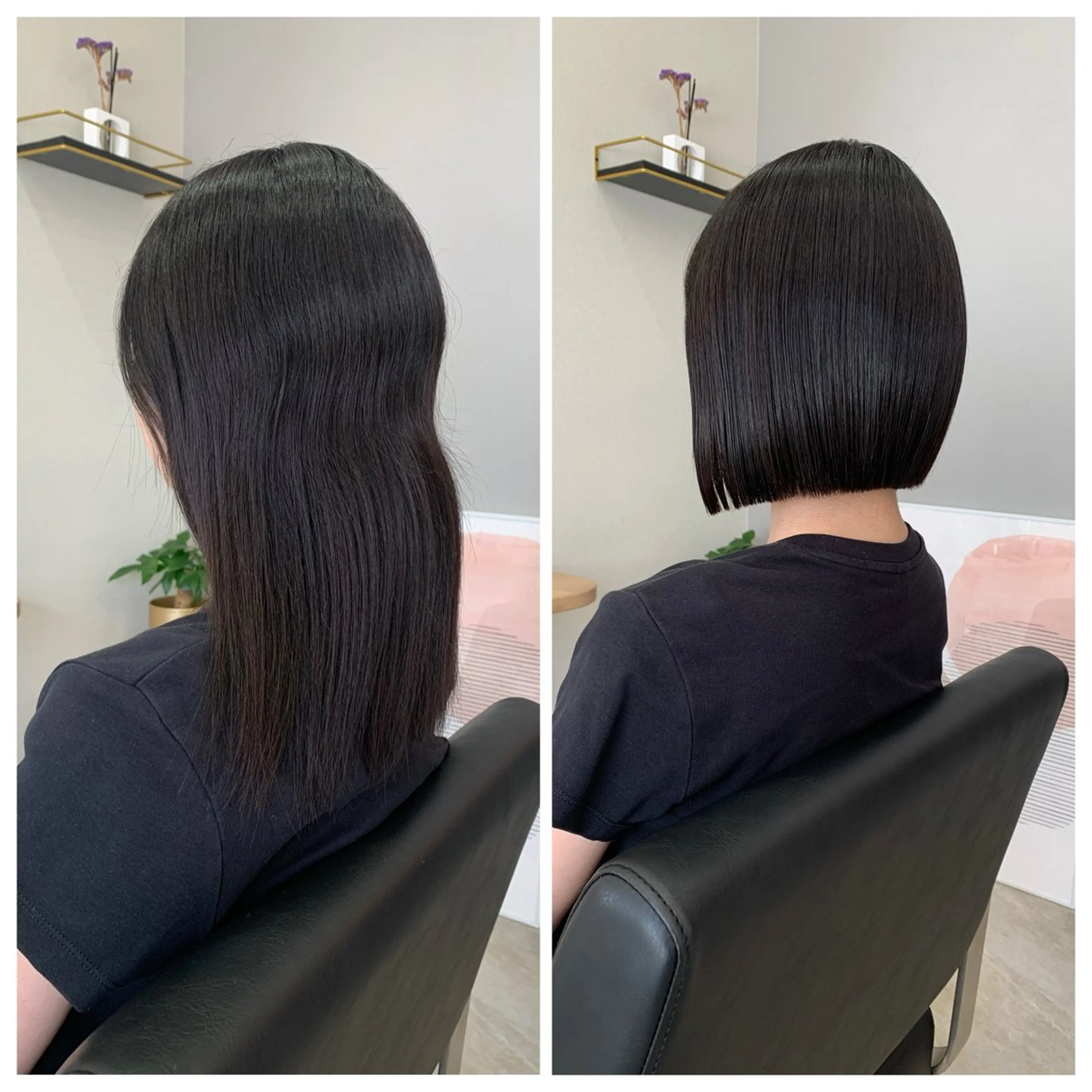 ショート ボブ カット 縮毛矯正 トリートメント en.【エン】所属・en.桐山 晃彦のヘアスタイル