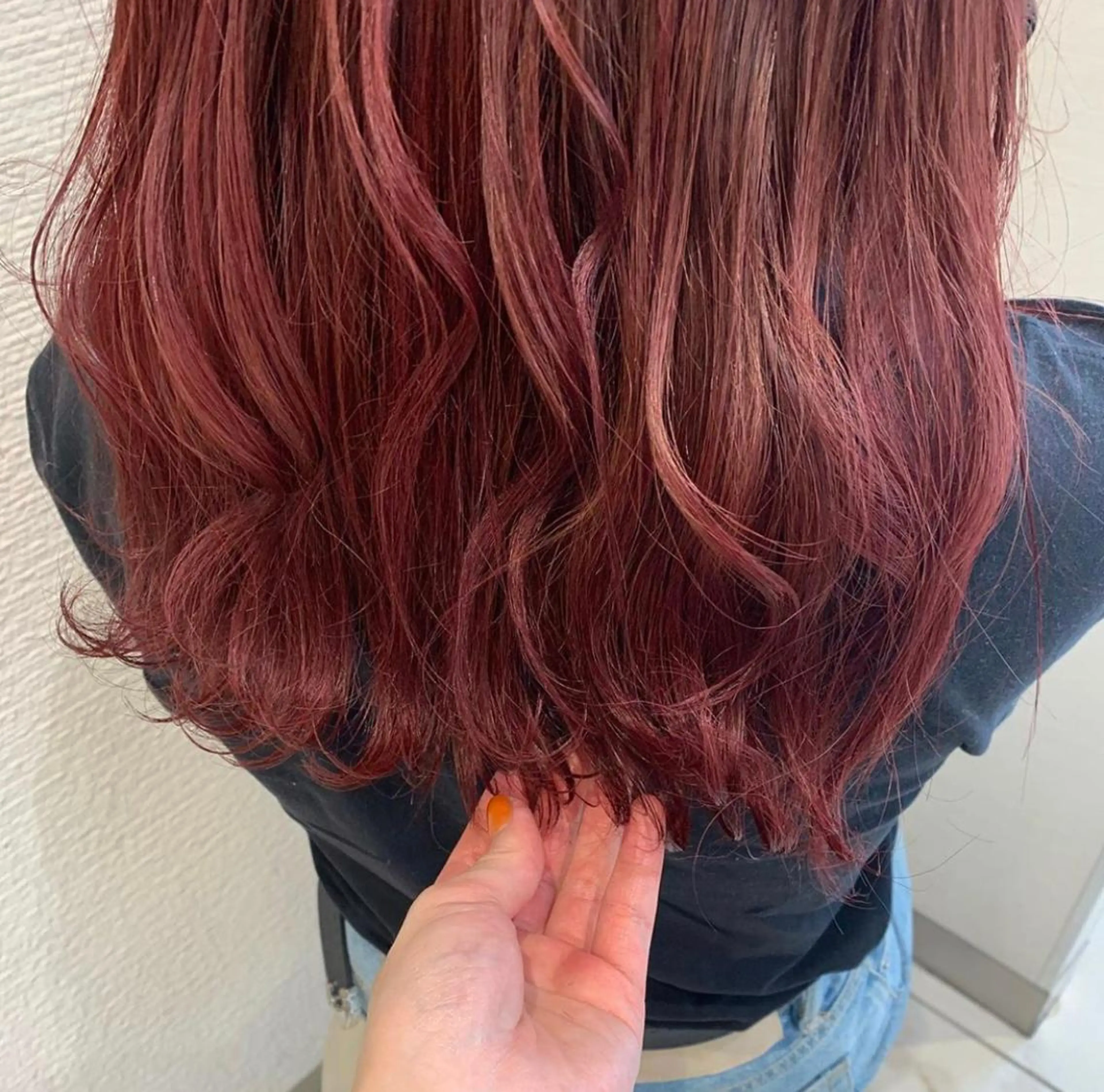 カラー 韓国ヘア/耳ツボジュ エリー♡ayumuのヘアスタイル