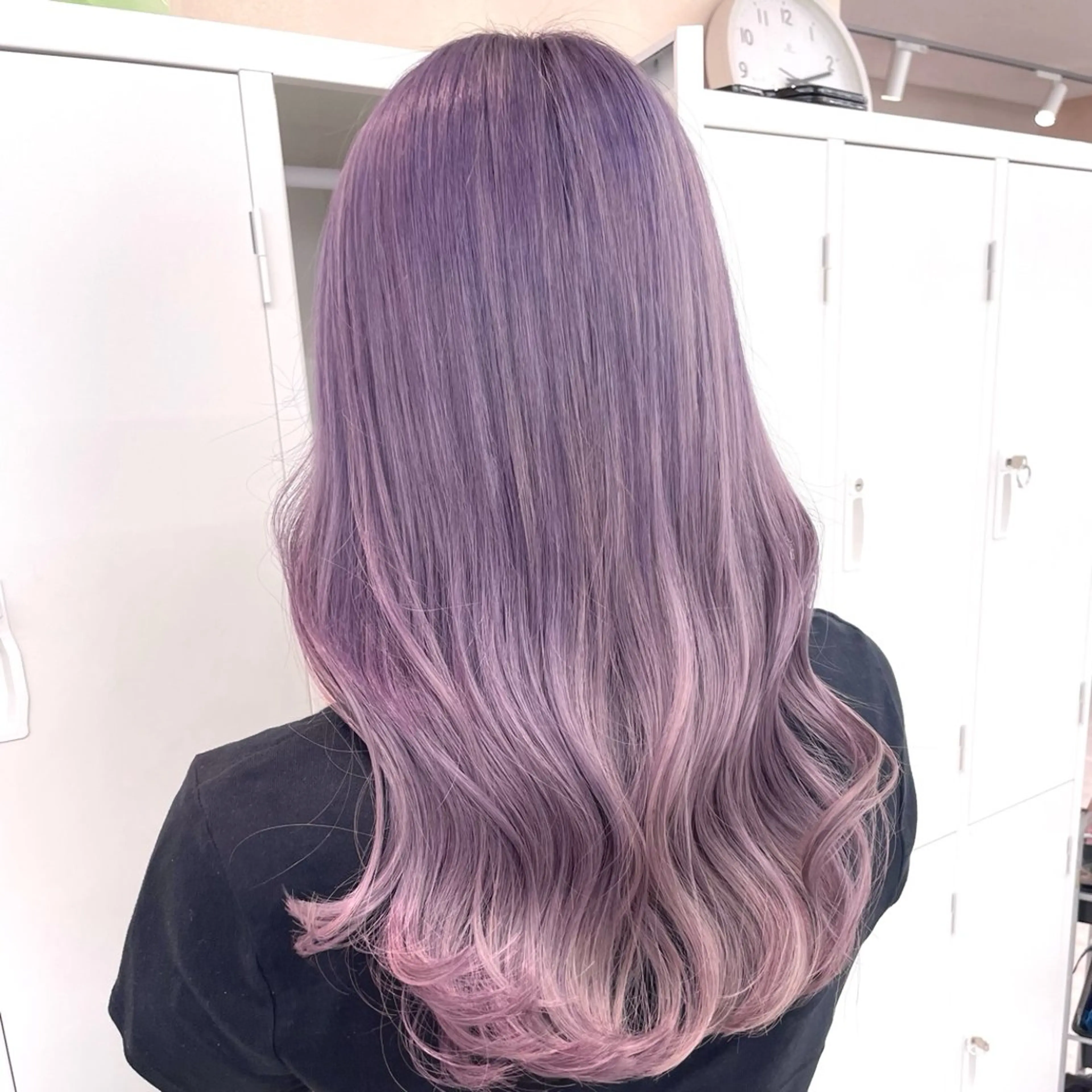 ロング カラー ブリーチ ヘアカラー メンズパーマ🔵 ハイトーン✨原田慎也のヘアスタイル