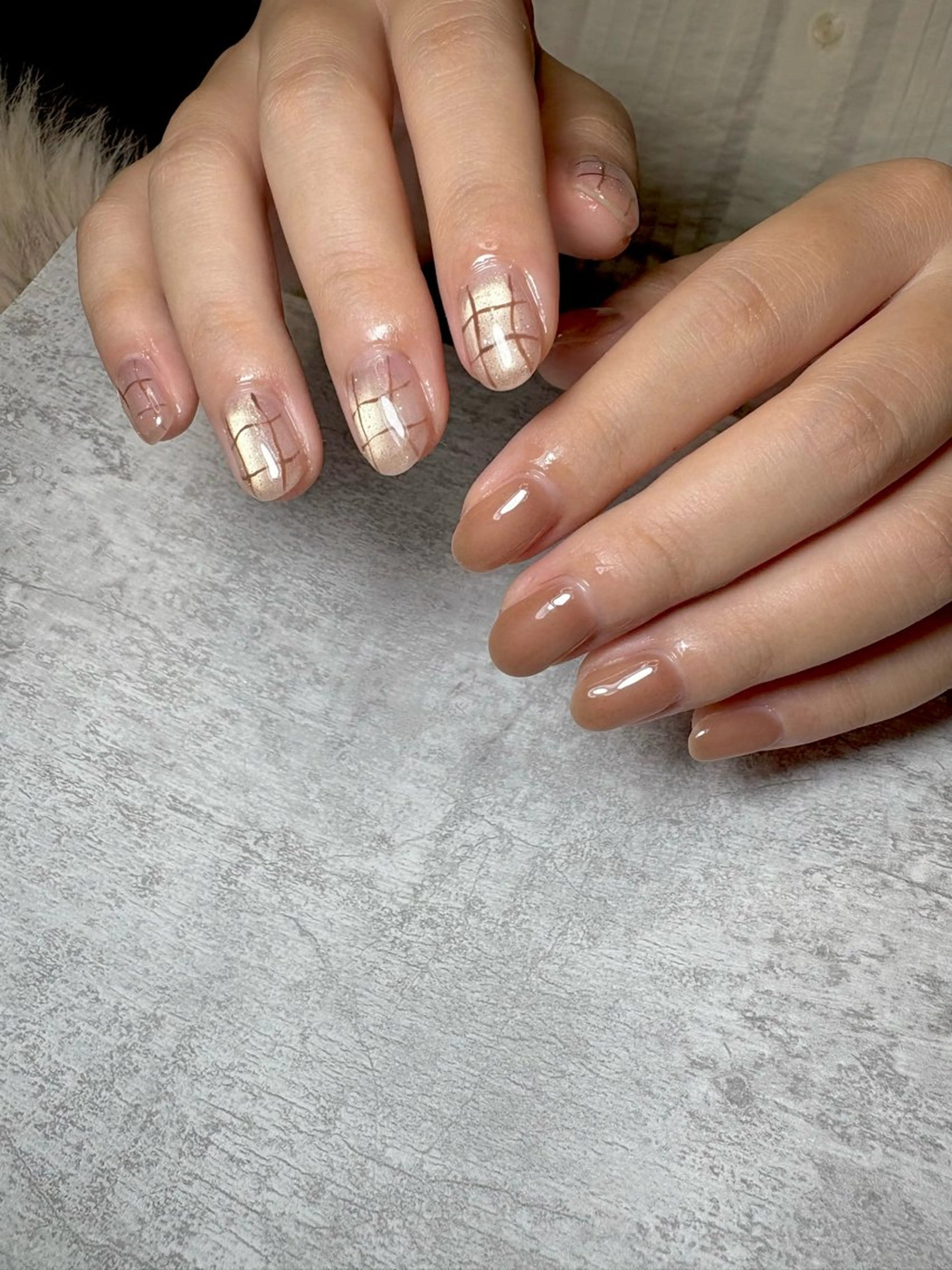 ネイル 持ち込み ニュアンスネイル BEAUTY GARDEN 【nail salon unseul】所属・nana .のネイルデザイン