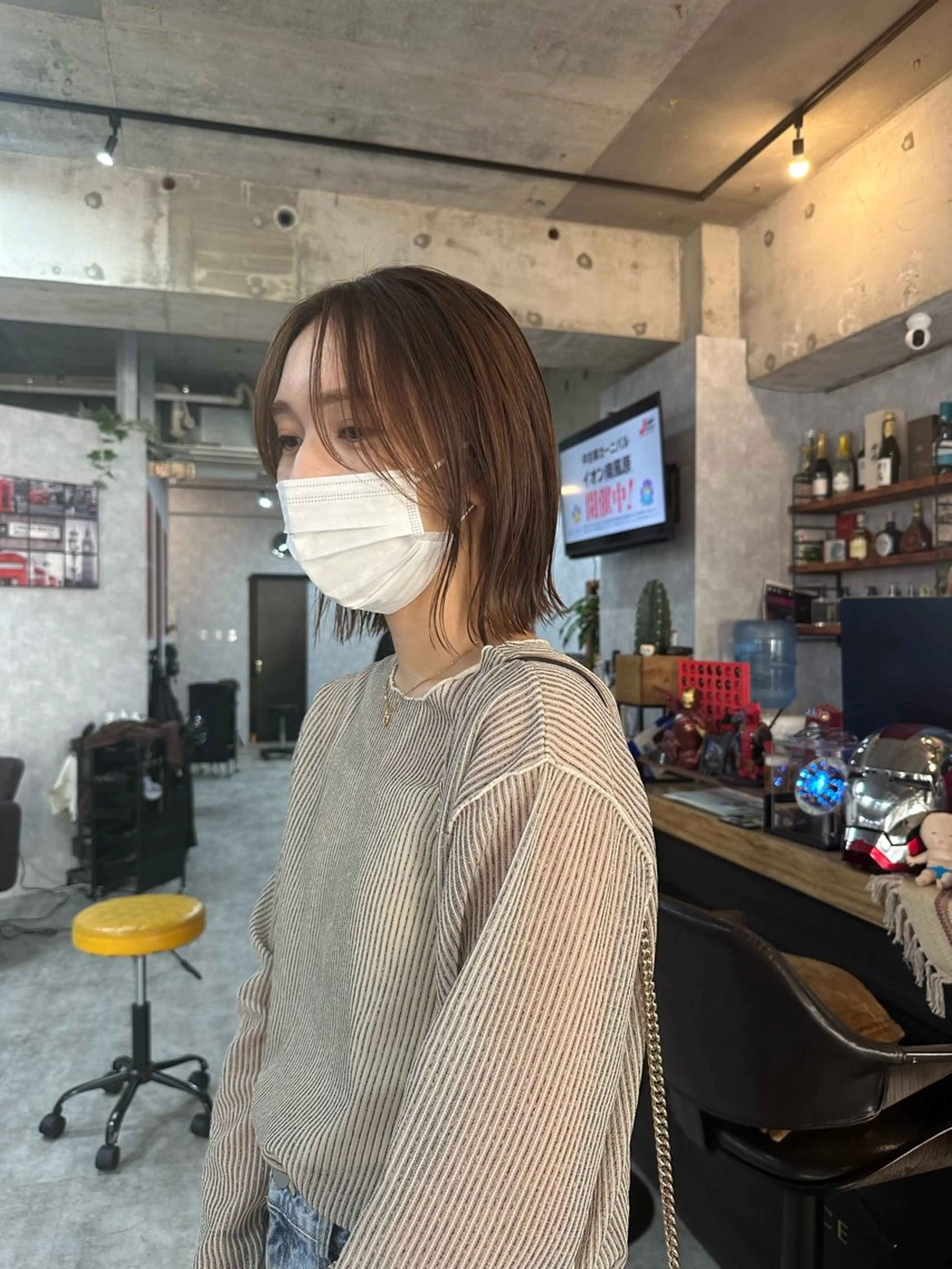 ショート 切りっぱなしボブ ショートボブ ハンサムショート 丸みショート ボブ C’LD hair  produce /シールドヘア所属・モテ髪/ボブ/ショー ト/アダチフウトのヘアスタイル