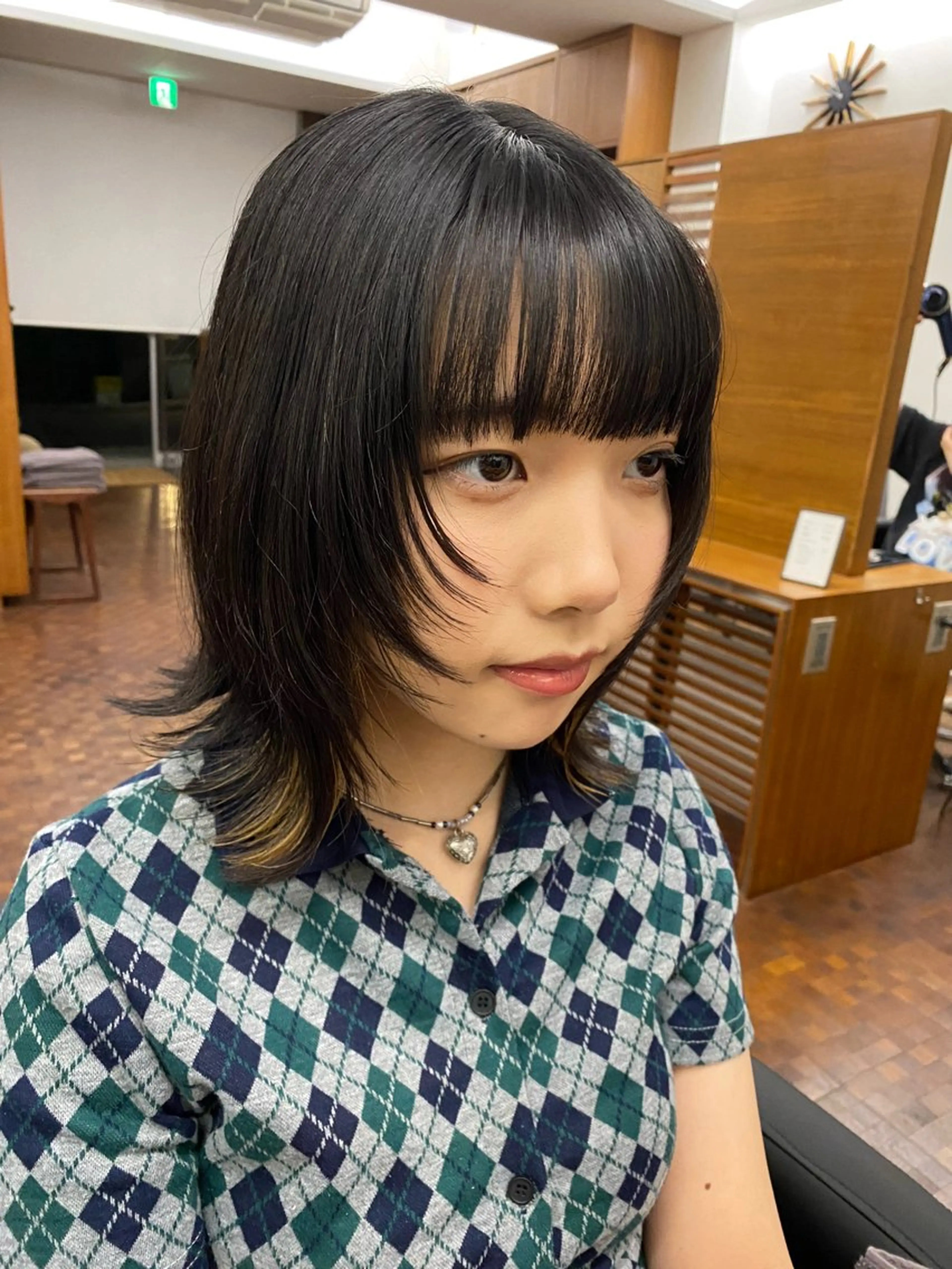 ミディアム カラー Paddle所属・似合わせレイヤー/ レイヤーパーマ/高倉のヘアスタイル