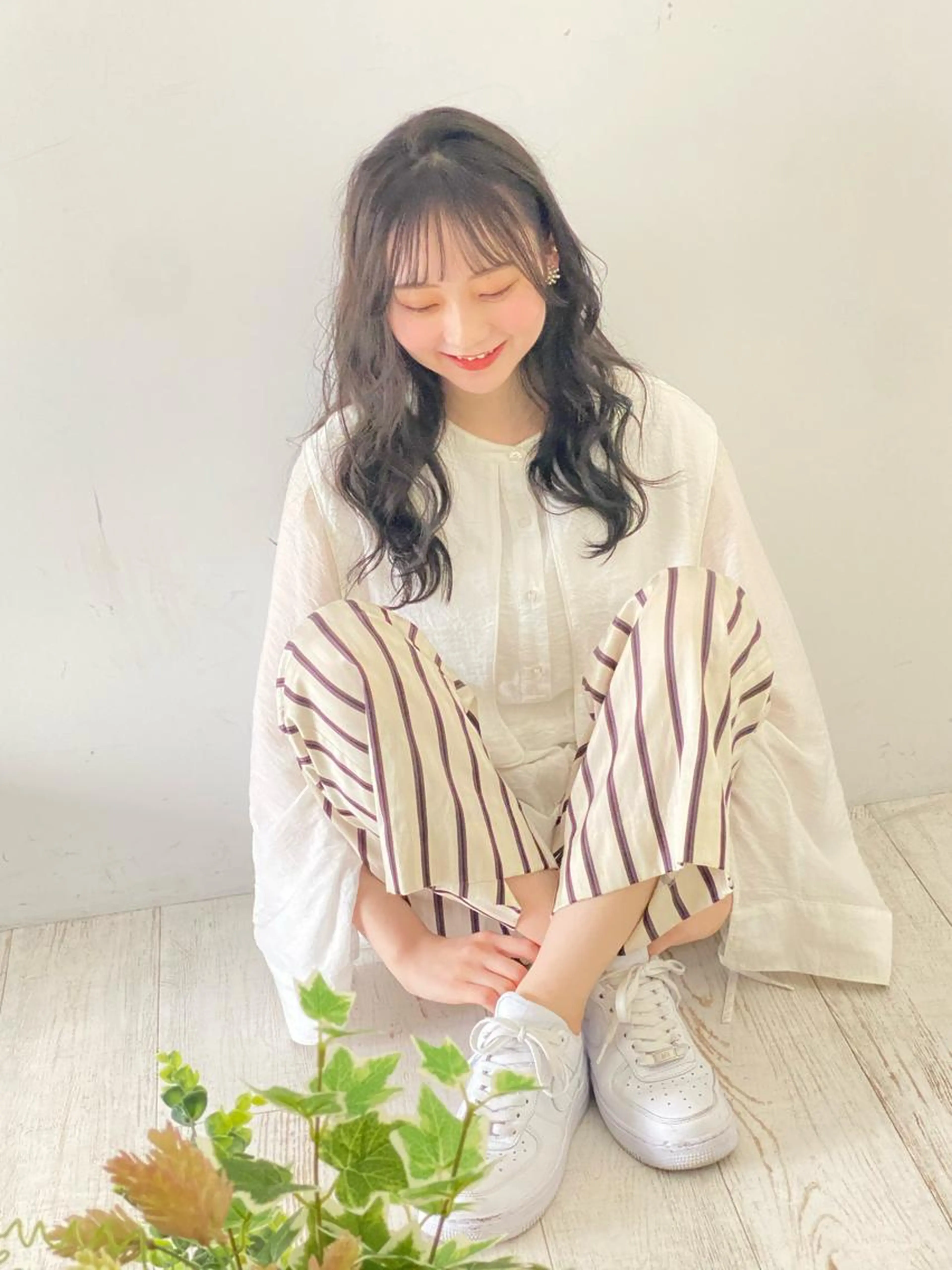 【︎🌺定期ケアクーポン🌻⸒】前髪カット+ケアカラーの写真