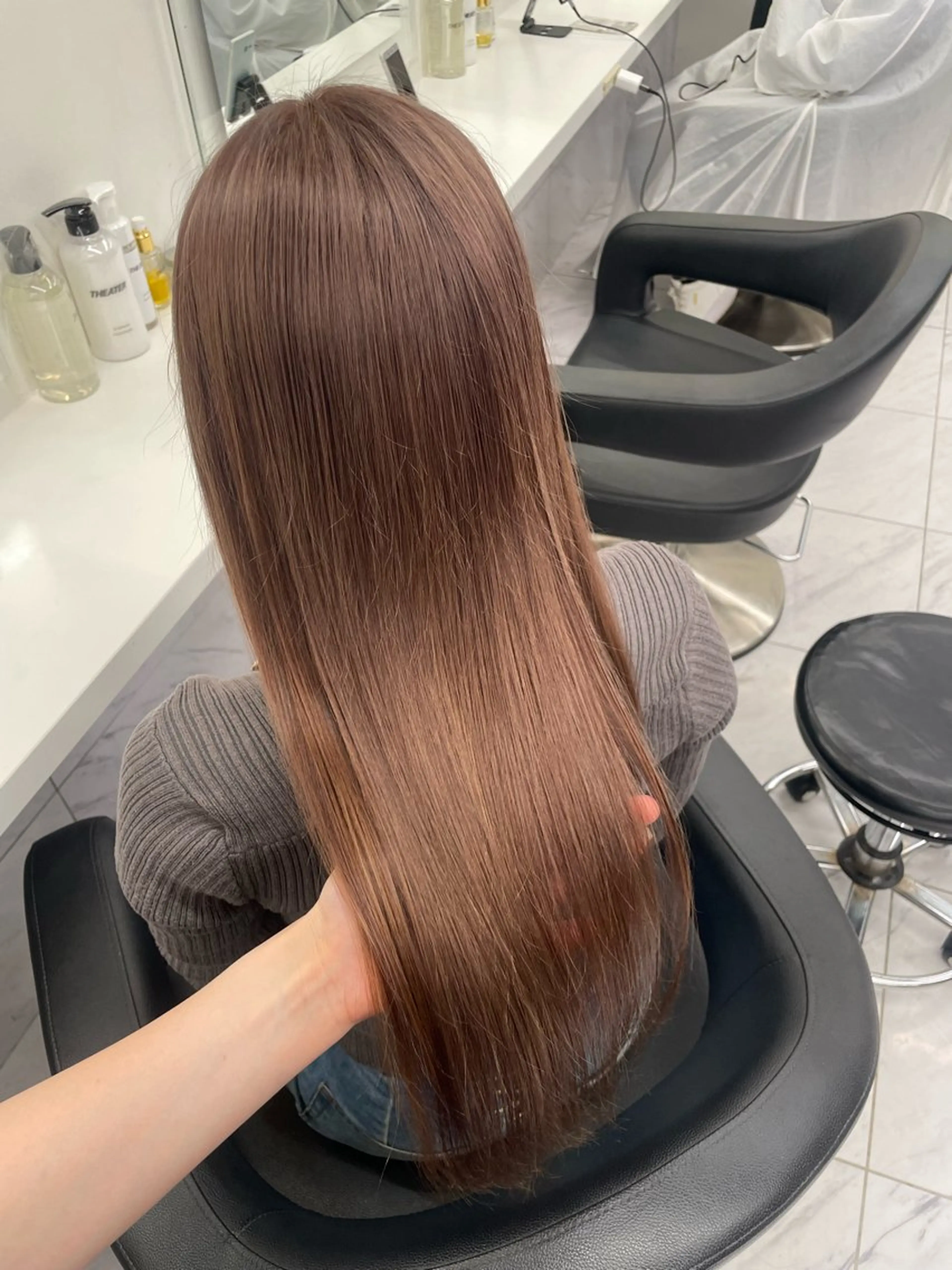 ロング カラー 🎀暖色/ラベンダー /paru🤍のヘアスタイル