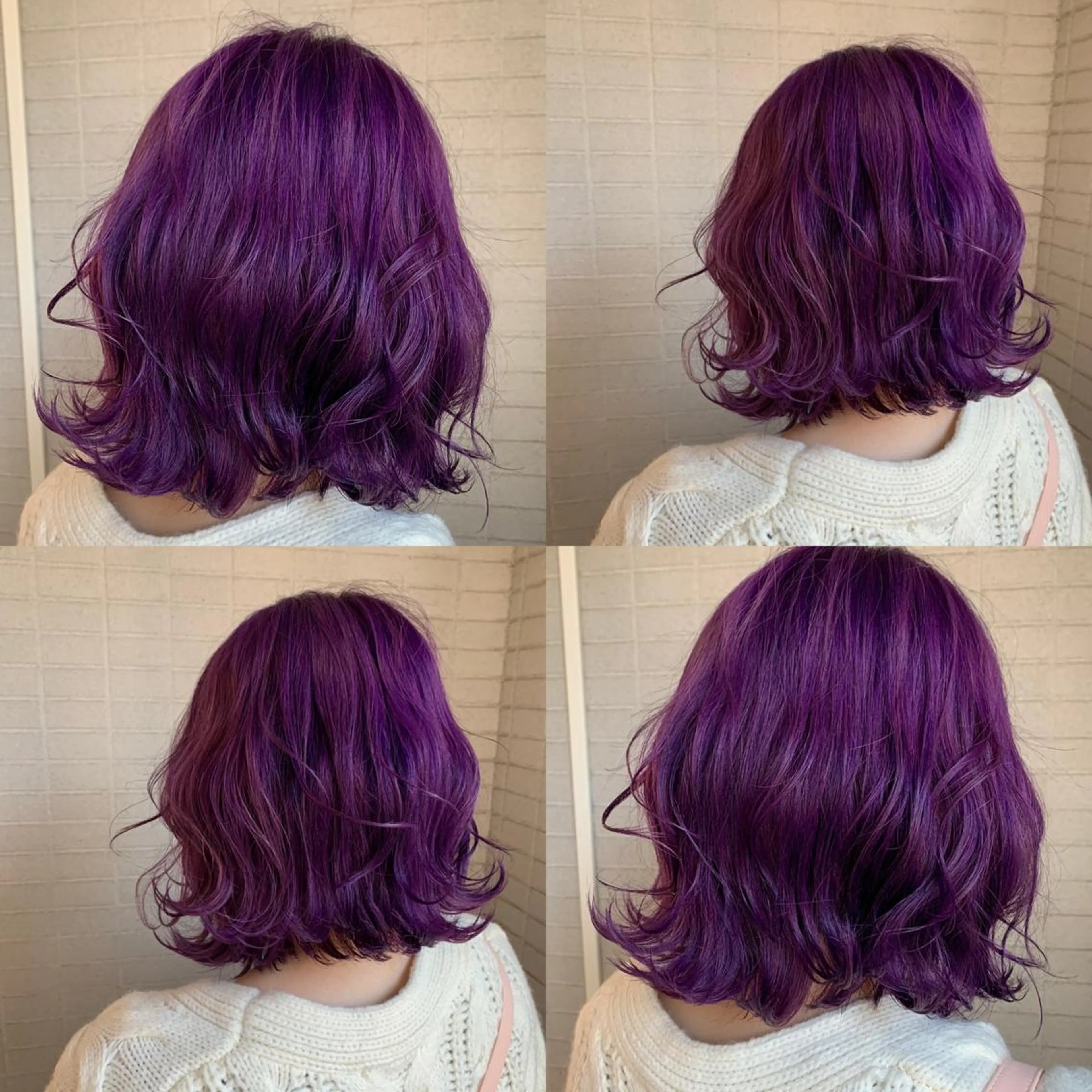 ミディアム カラー ヘアケア・頭皮ケア デザインカラー/中田のヘアスタイル