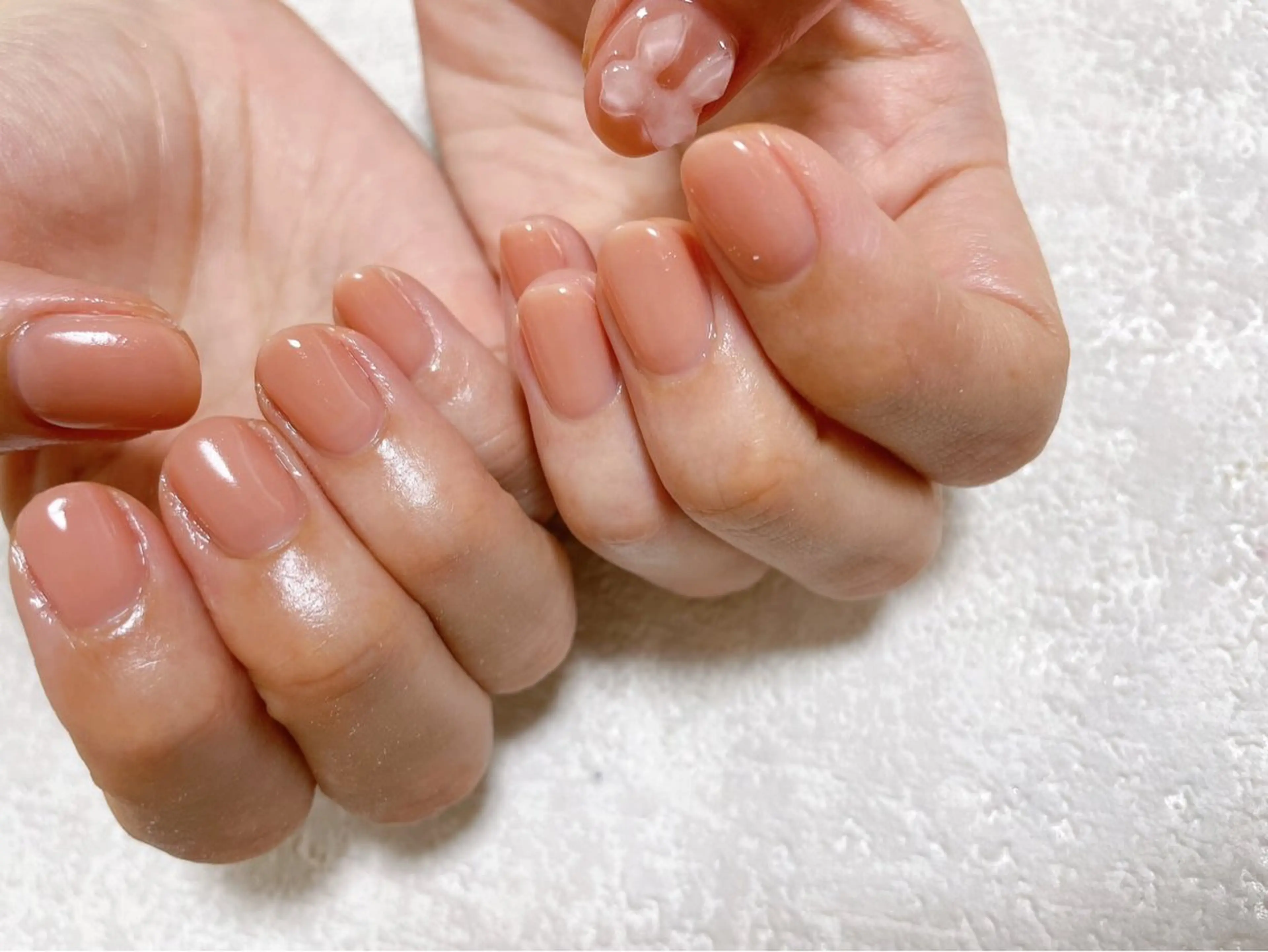 ネイル オーロラネイル フットネイル フレンチネイル ジェルネイル 韓国ネイル ハンドネイル kiki nail 二子玉川のネイルデザイン