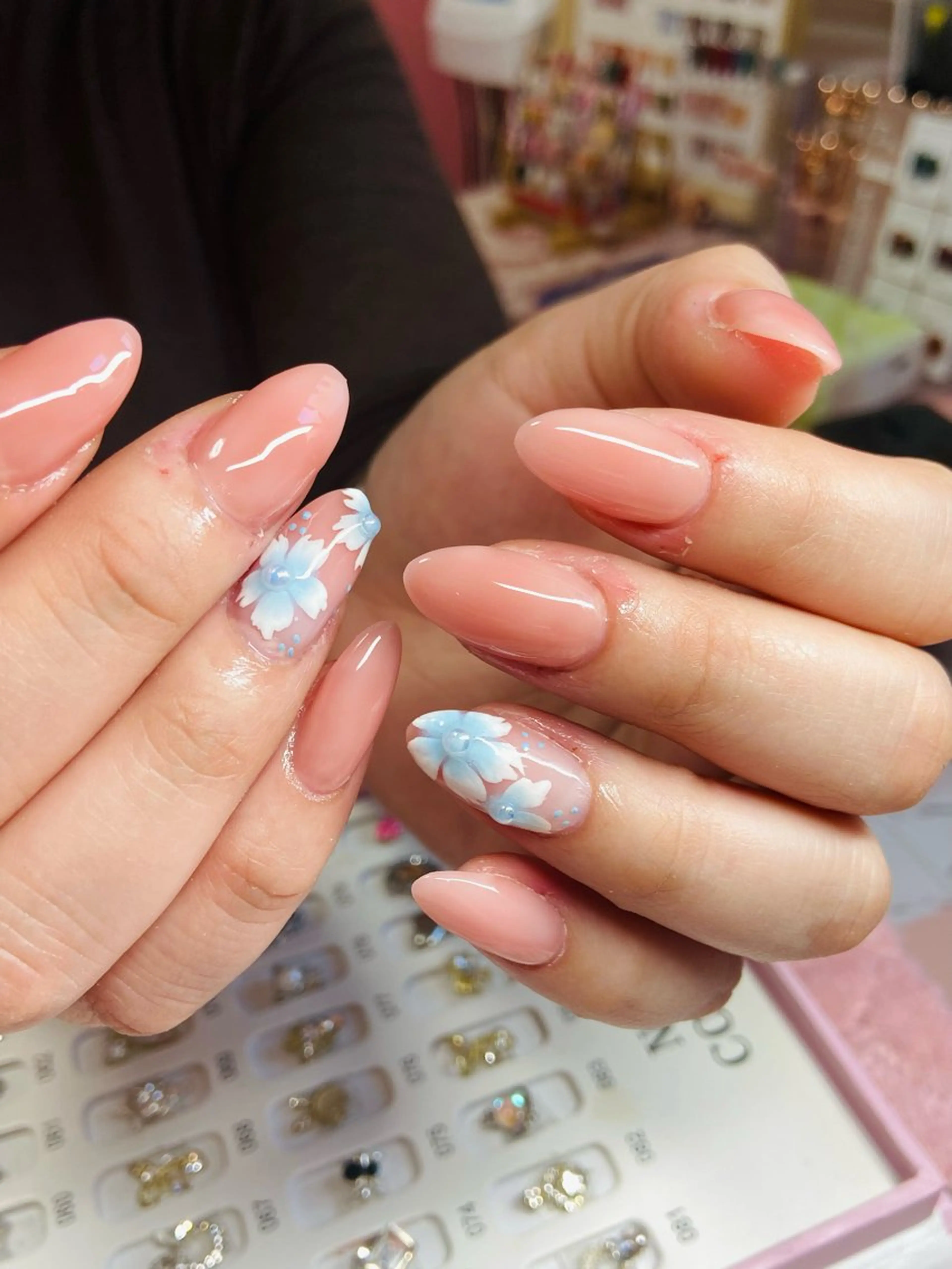 ネイル 長さ出し HandSnail自宅サロン所属・HandSnail 座間自宅ネイルサロンのネイルデザイン