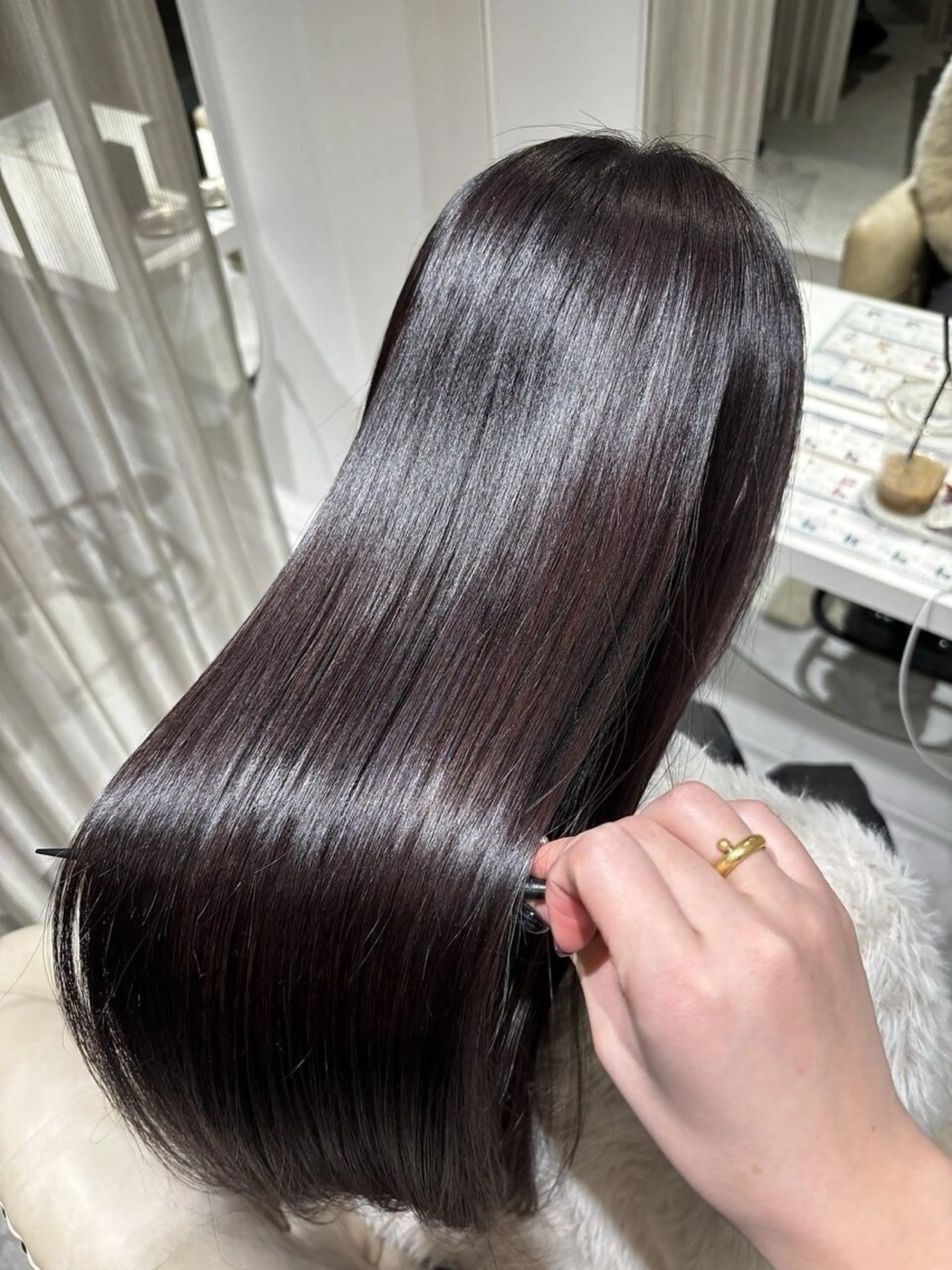 ロング 髪質改善 縮毛矯正 BALANCE.／ 樋口智士のヘアスタイル