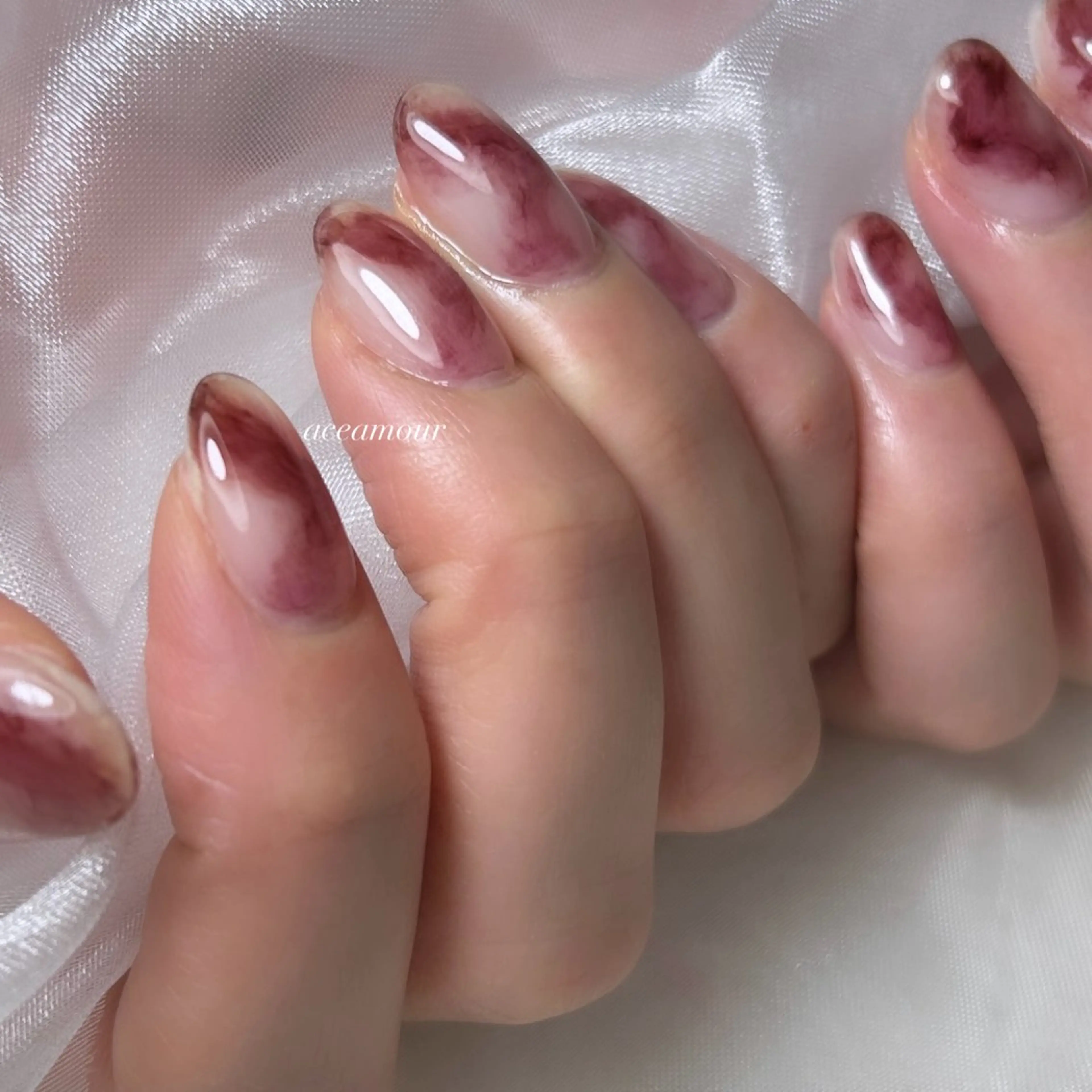 ネイル ネイル/耳つぼ /新ホワイトニングのネイルデザイン