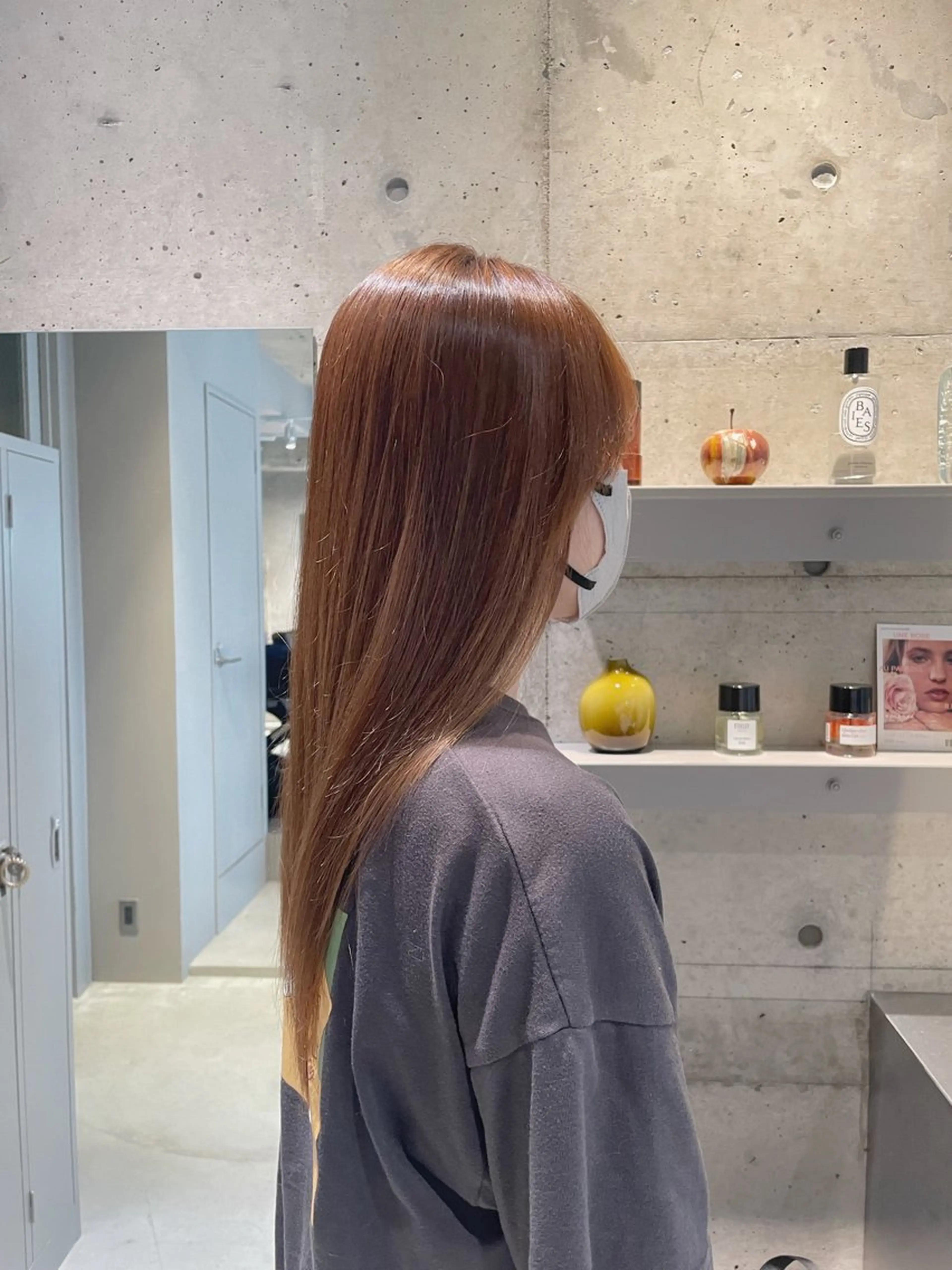 ロング カラー 髪質改善 IDEN AND TITY所属・ショートモデル募集 yukakoのヘアスタイル