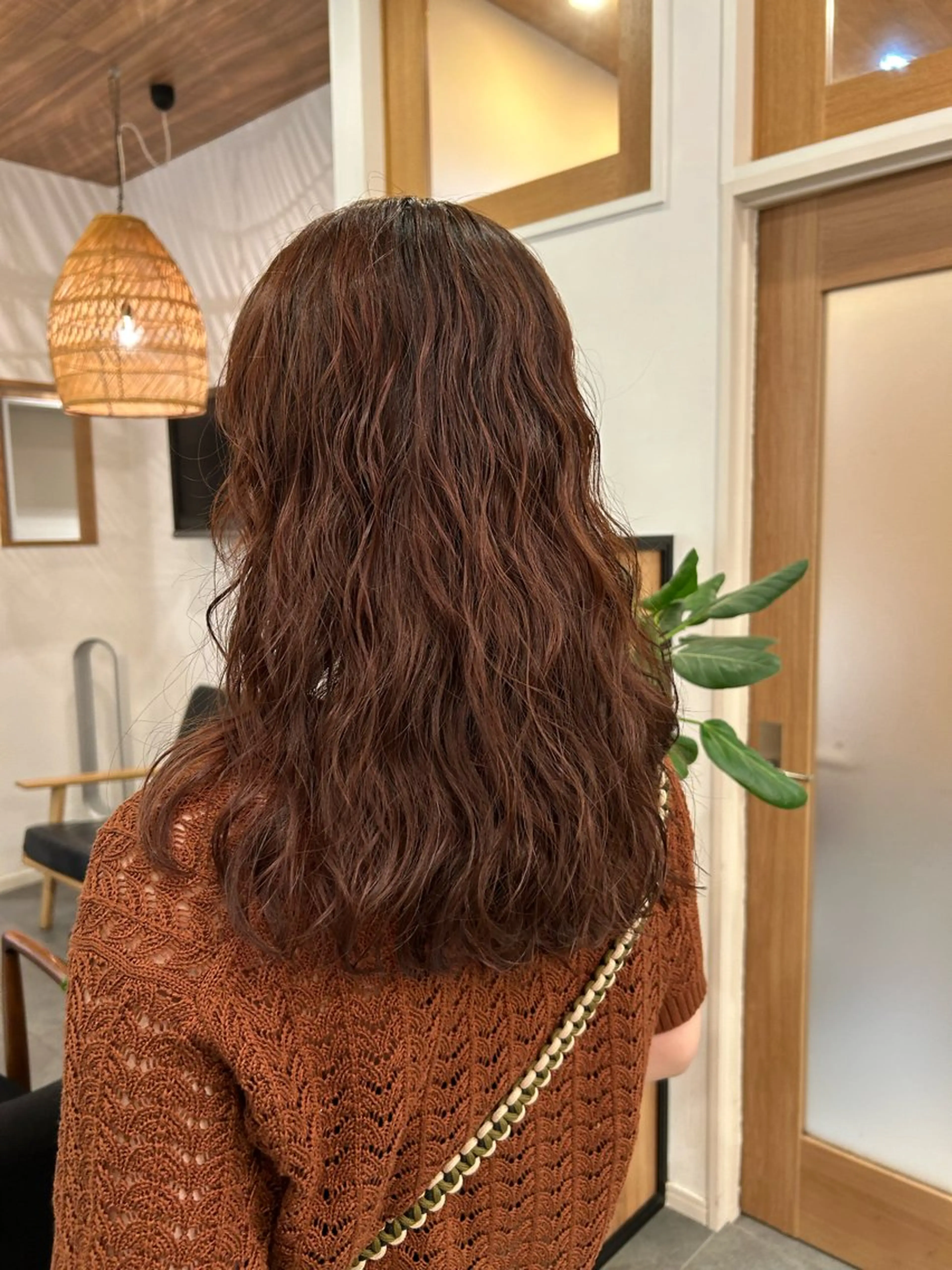 ロング パーマ BEAUTRIUM 穂乃香のヘアスタイル