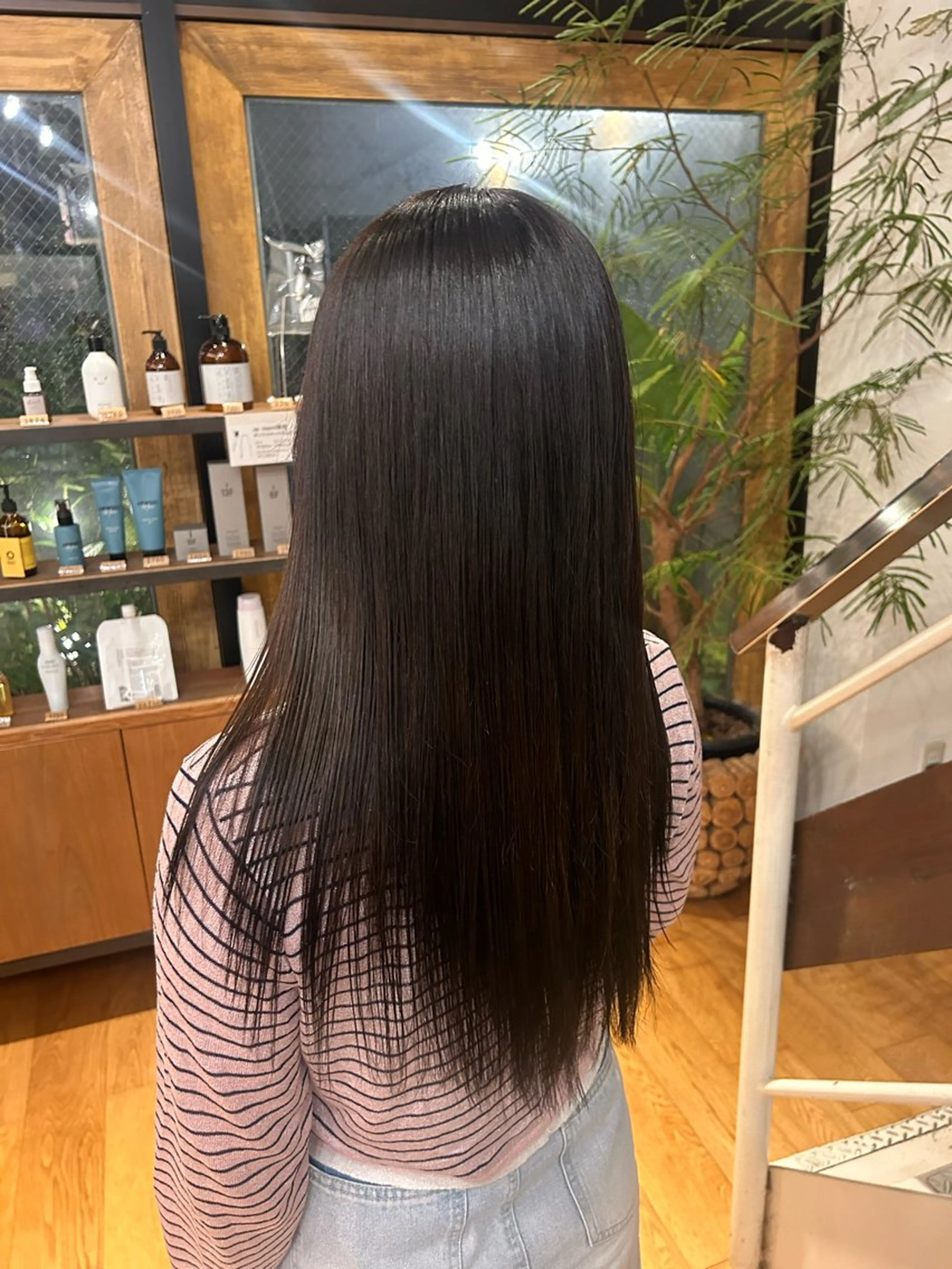 ロング カラー ブリーチ ラベンダーカラー ラベンダーグレー MASHU所属・デザインカラー /北堀江/リノのヘアスタイル