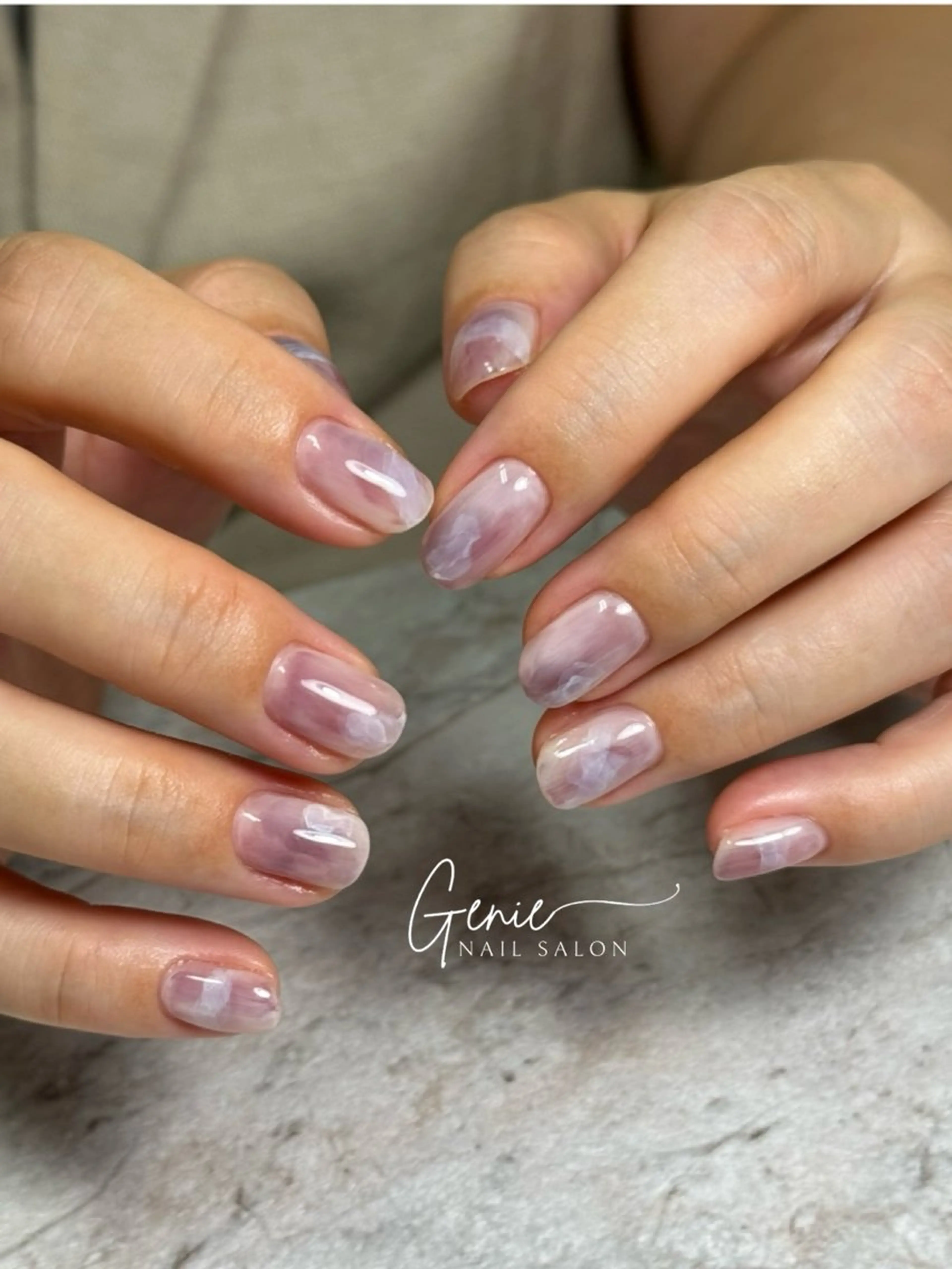 ネイル ニュアンスネイル ハンドネイル Nail salon Genie所属・Nail salon Genieのネイルデザイン