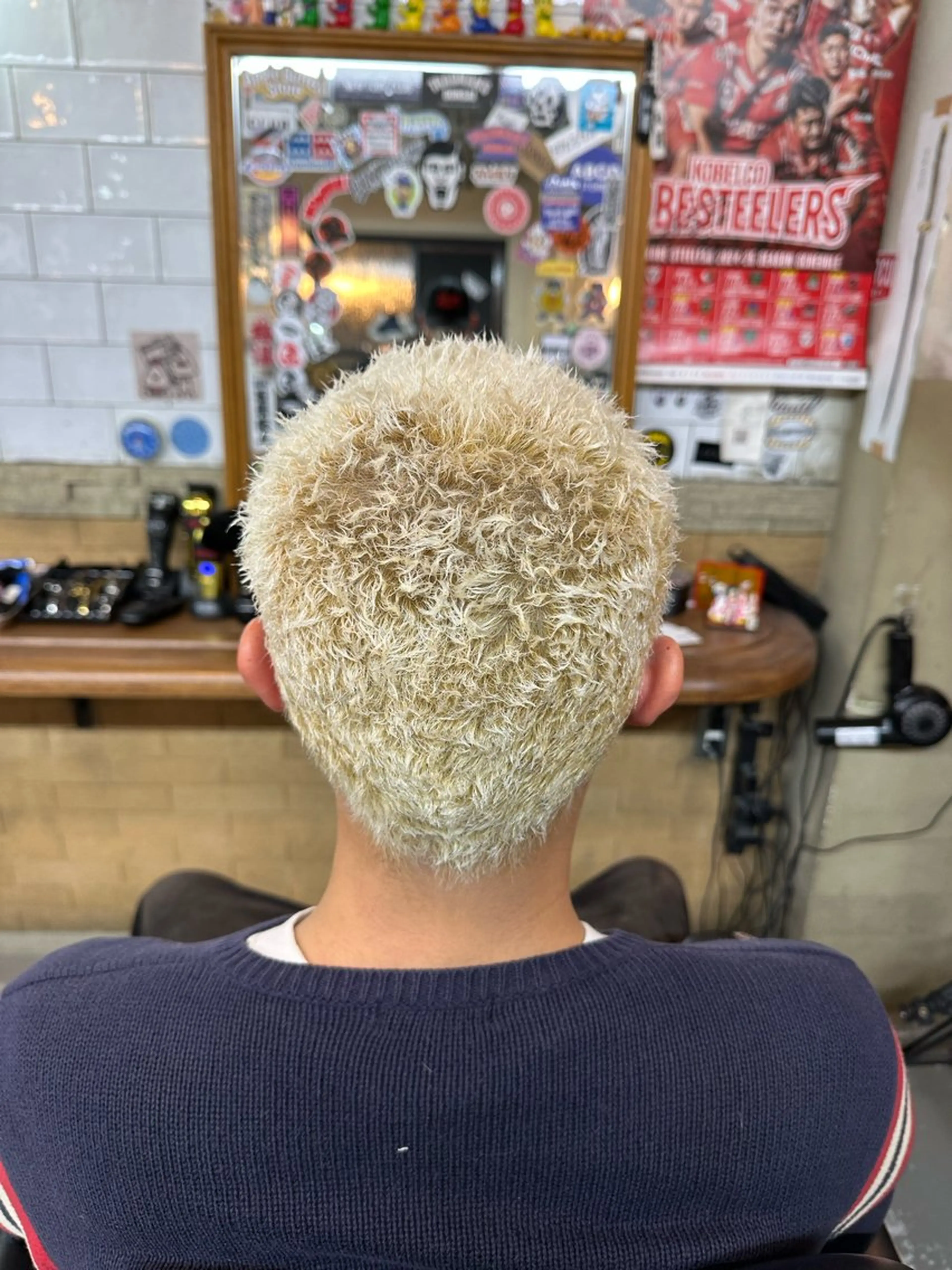 ショート MERICAN BARBERSHOP®︎ KOBE所属・モチヅキ タツキのヘアスタイル