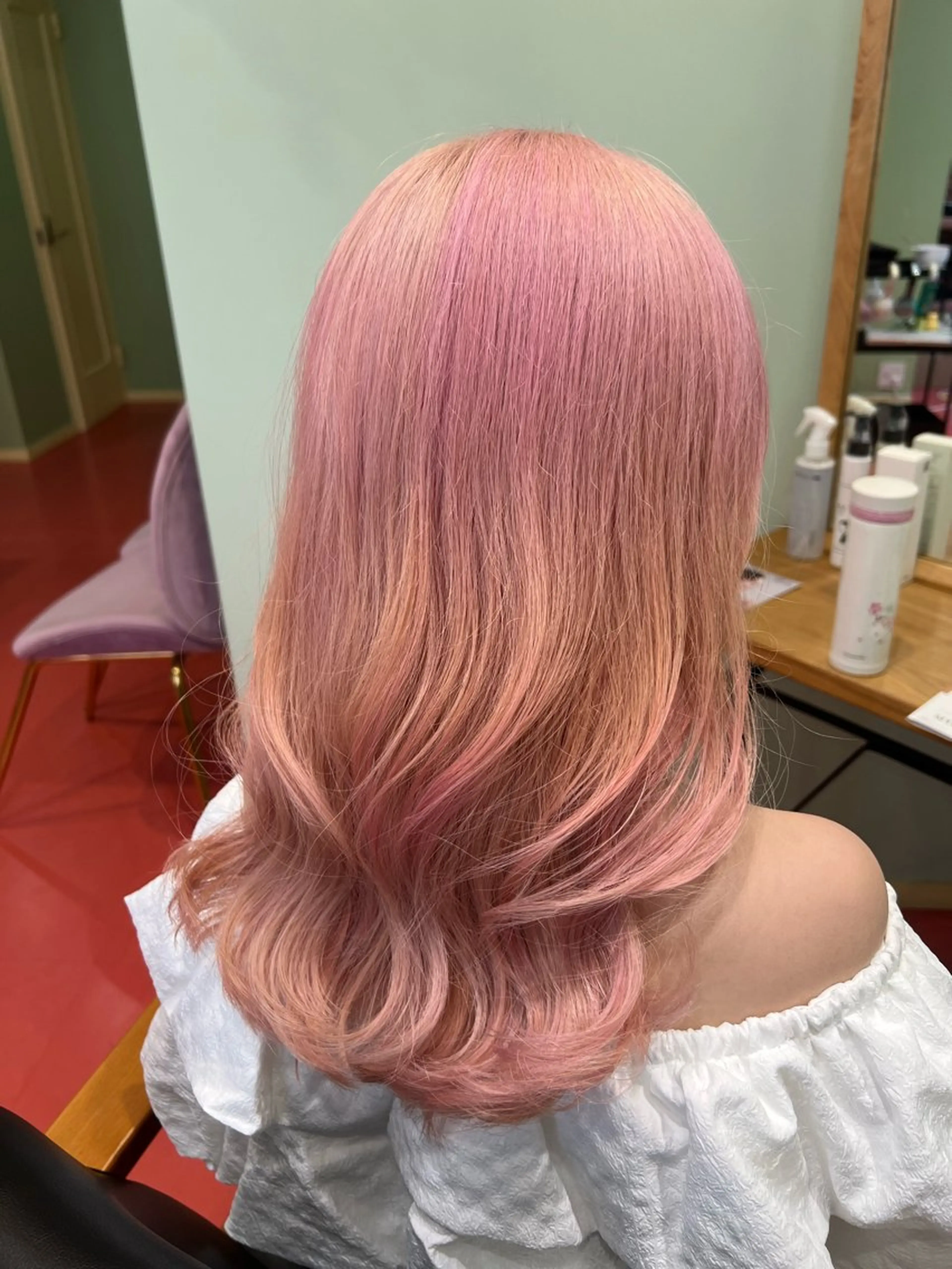 ロング 広島紙屋町 ショートヘア河内蓮のヘアスタイル