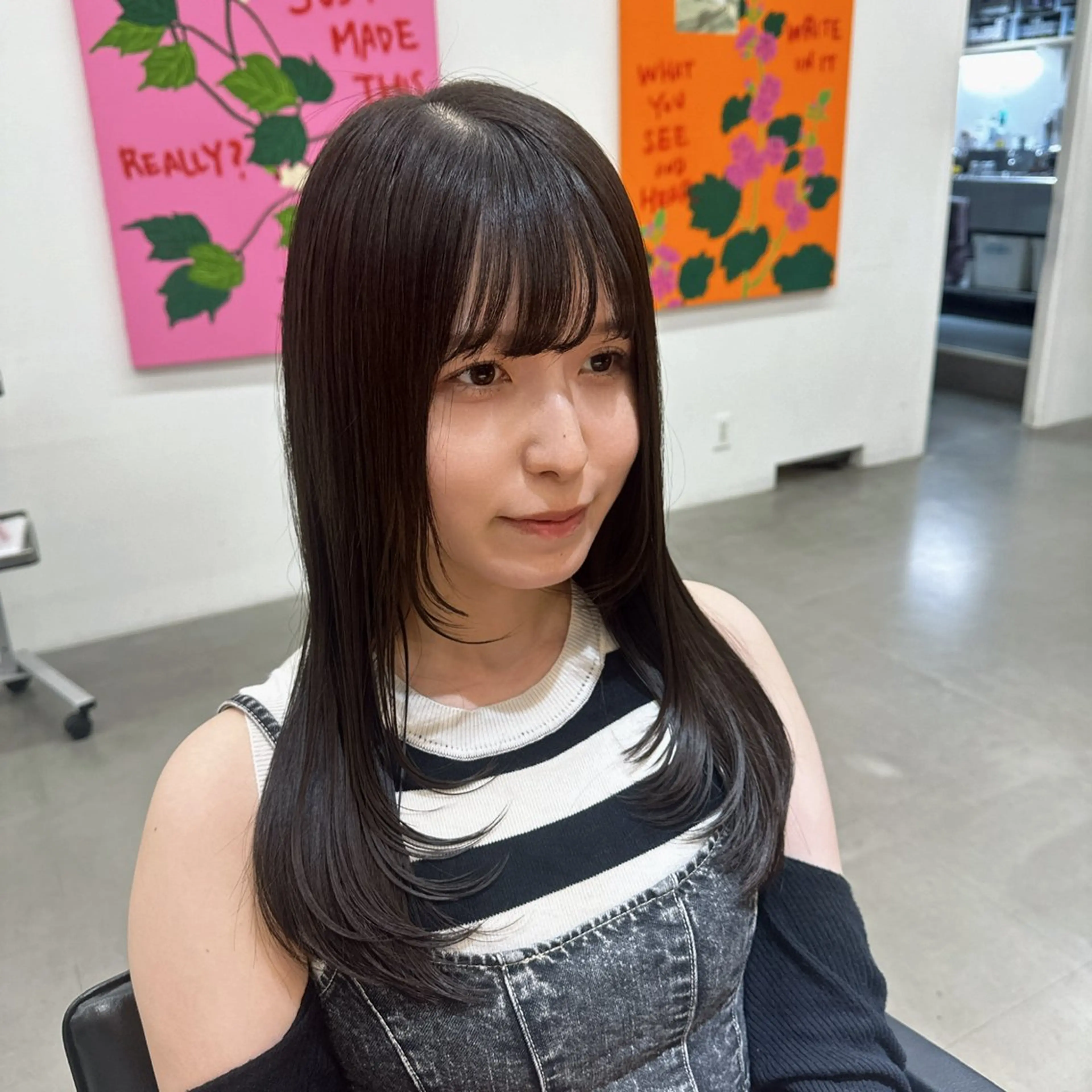 ロング 顔周りカット レイヤーカット SUNNY'SbyCONKS所属・🎀Yuika/カッ トモデル様募集中🎀のその他イメージ