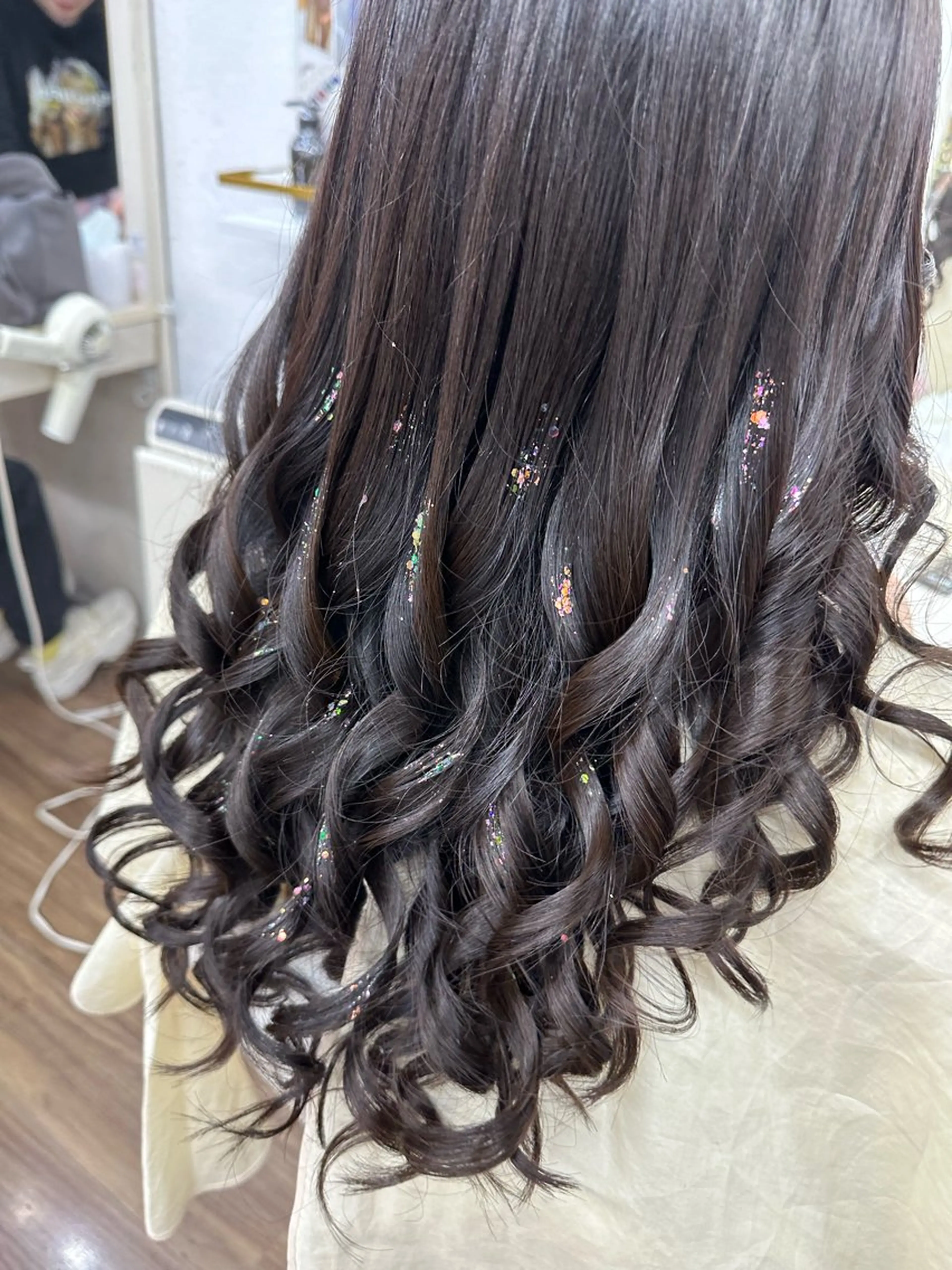 ロング ヘアアレンジ ヘアセット GLOSS 心斎橋 山上のヘアスタイル