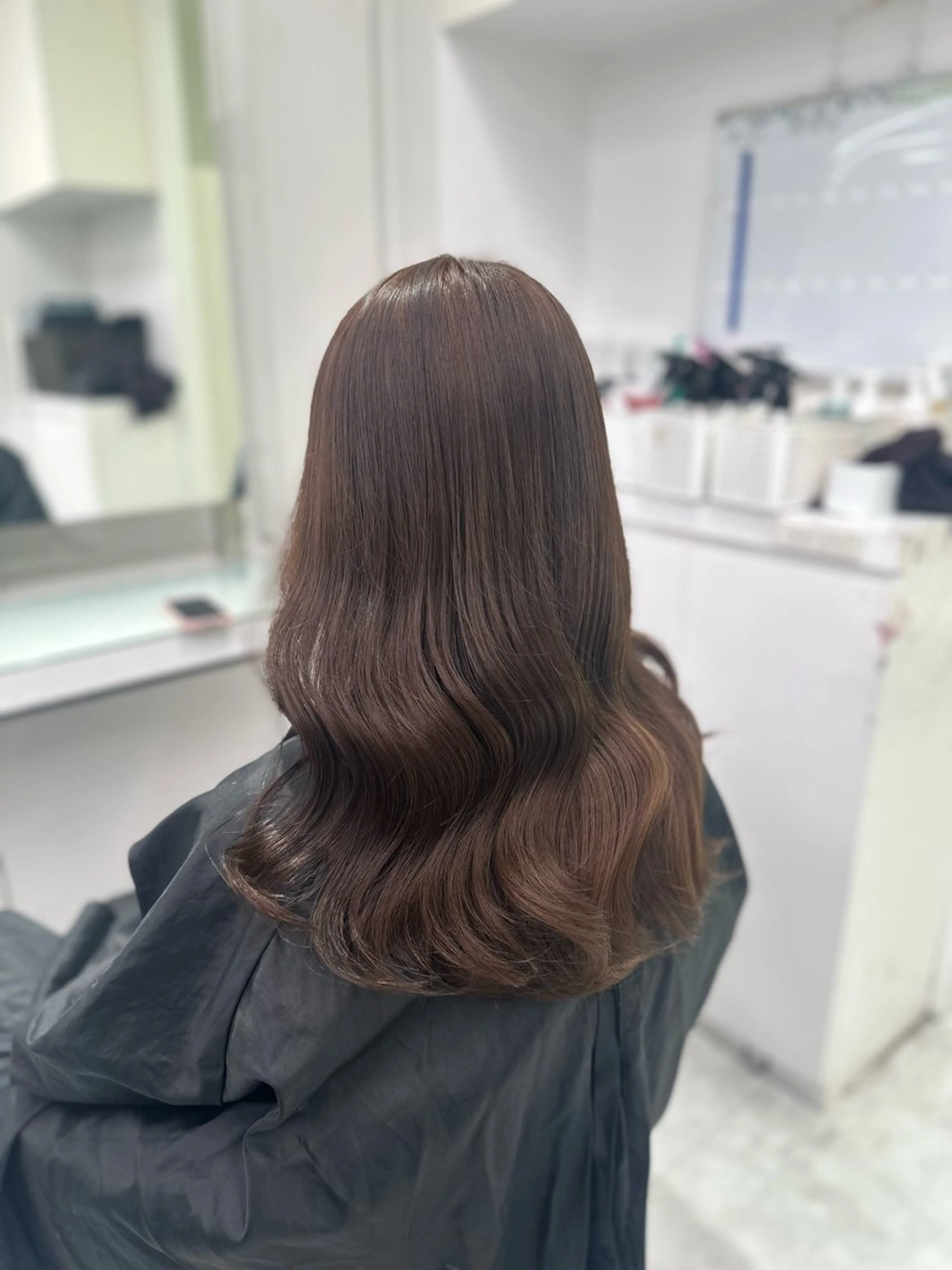 カラー マンツーマン/原宿/ 透明感カラー⭐️のヘアスタイル