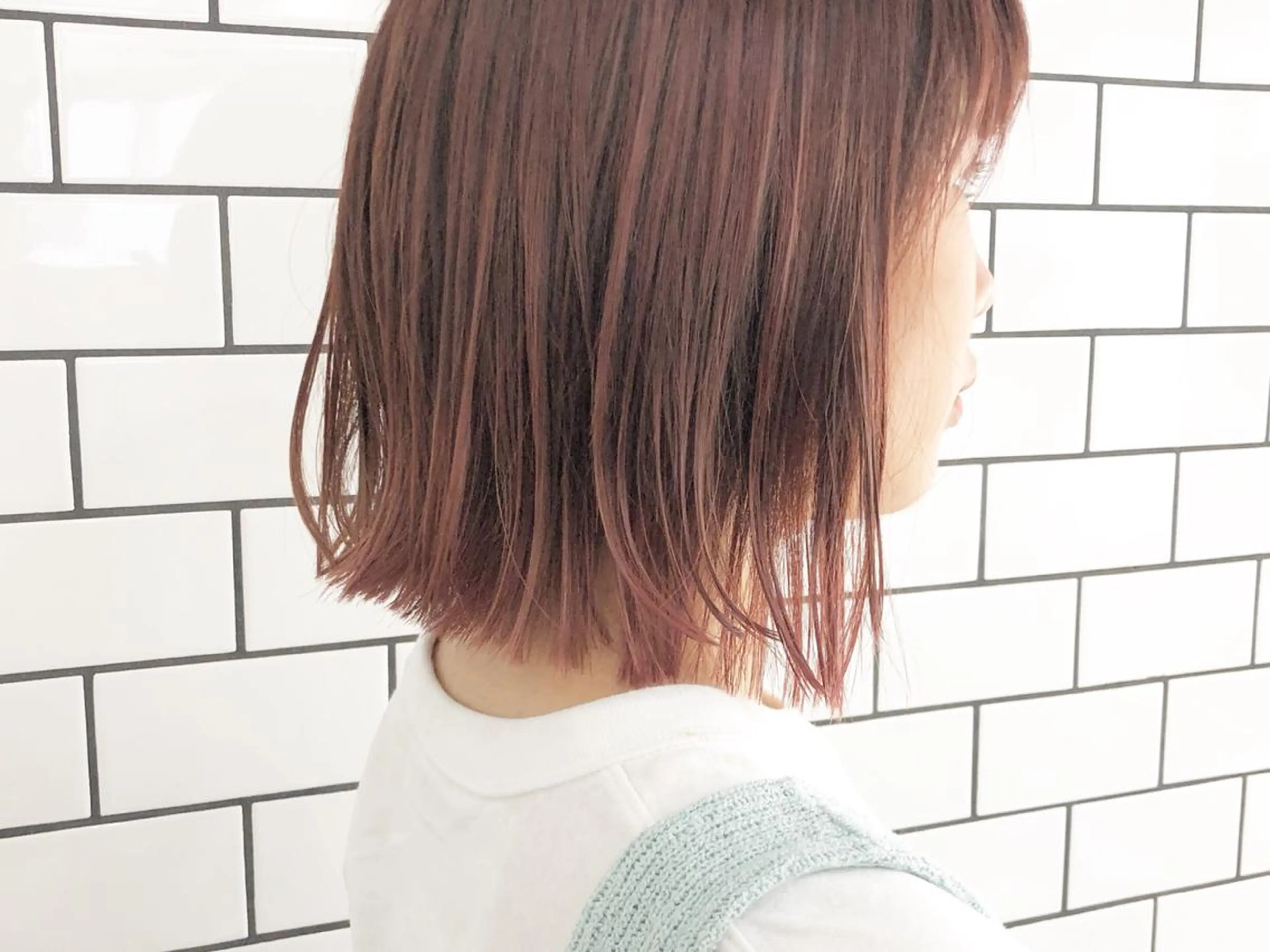 ミディアム カラー パーマ ヘアアレンジ ネイル マツエク・マツパ 川野 彩海のヘアスタイル