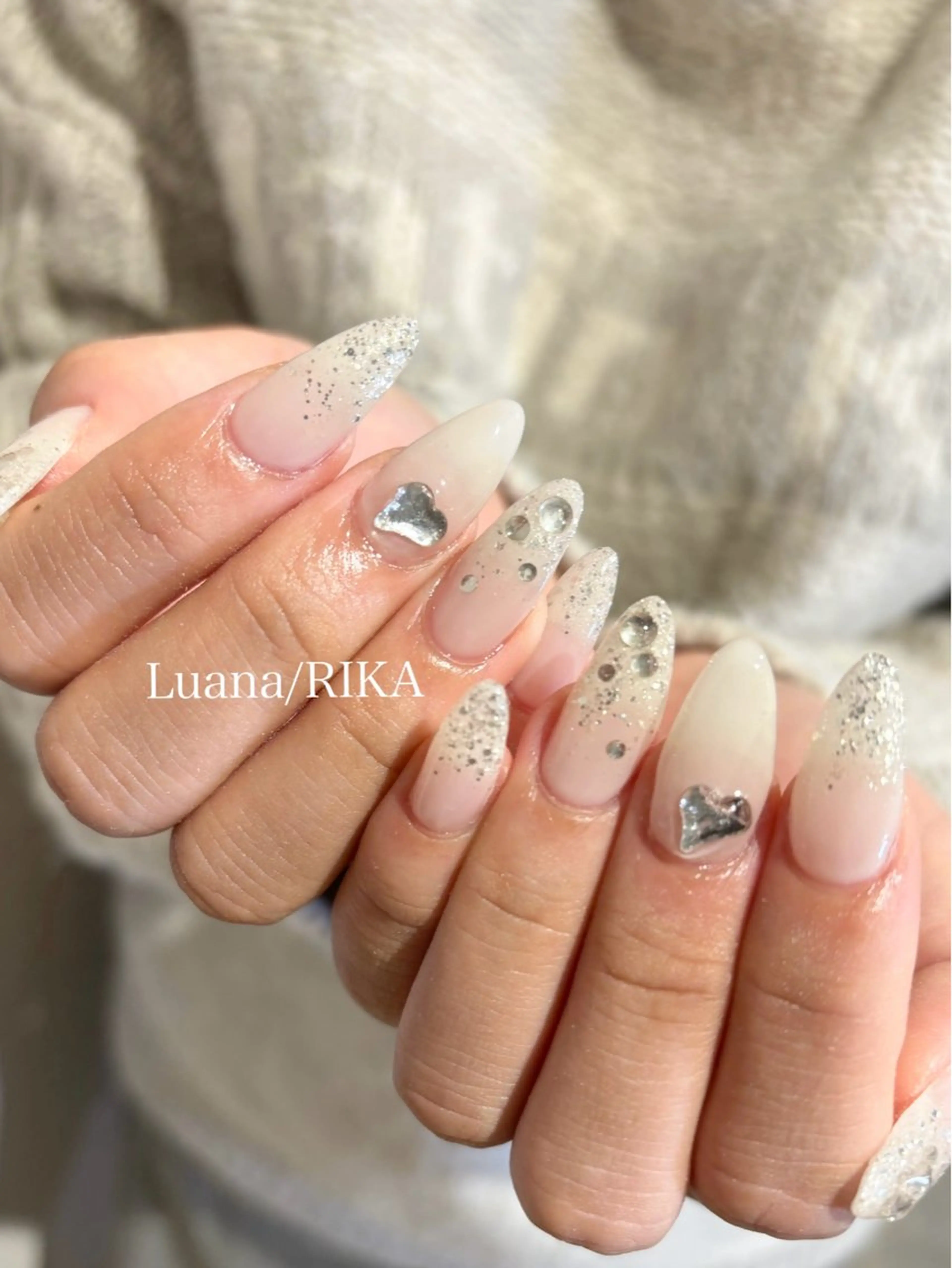ネイル ワンホンネイル ハンドネイル Nail Salon Luana Rikaのネイルデザイン