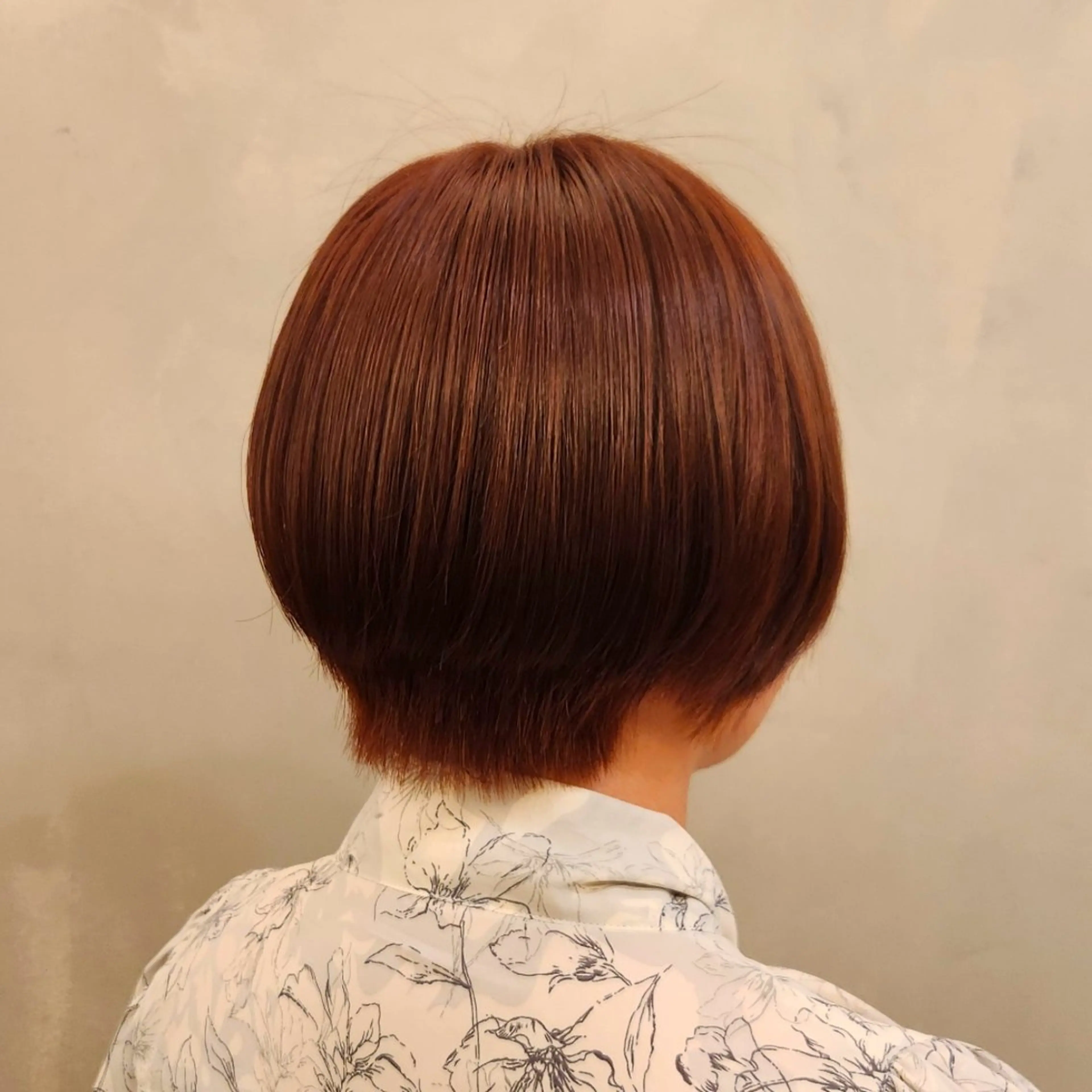カラー ブラウンカラー オレンジ オレンジブラウン ヘアカラー トリートメント ヘッドスパ ダリー円山店所属・Dali円山☆ 宮内のヘアスタイル