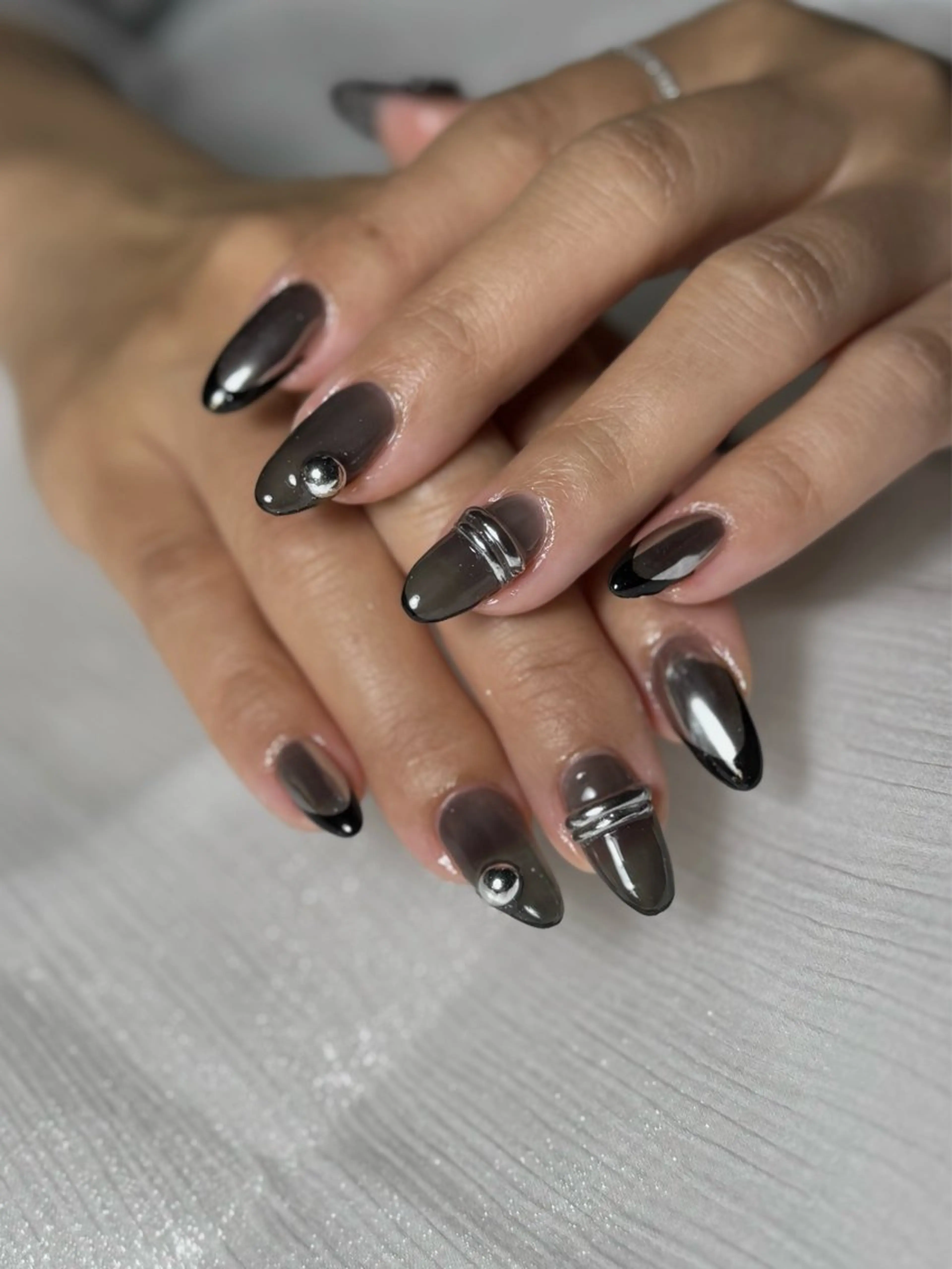 ネイル ハンドネイル 山崎 成美のネイルデザイン