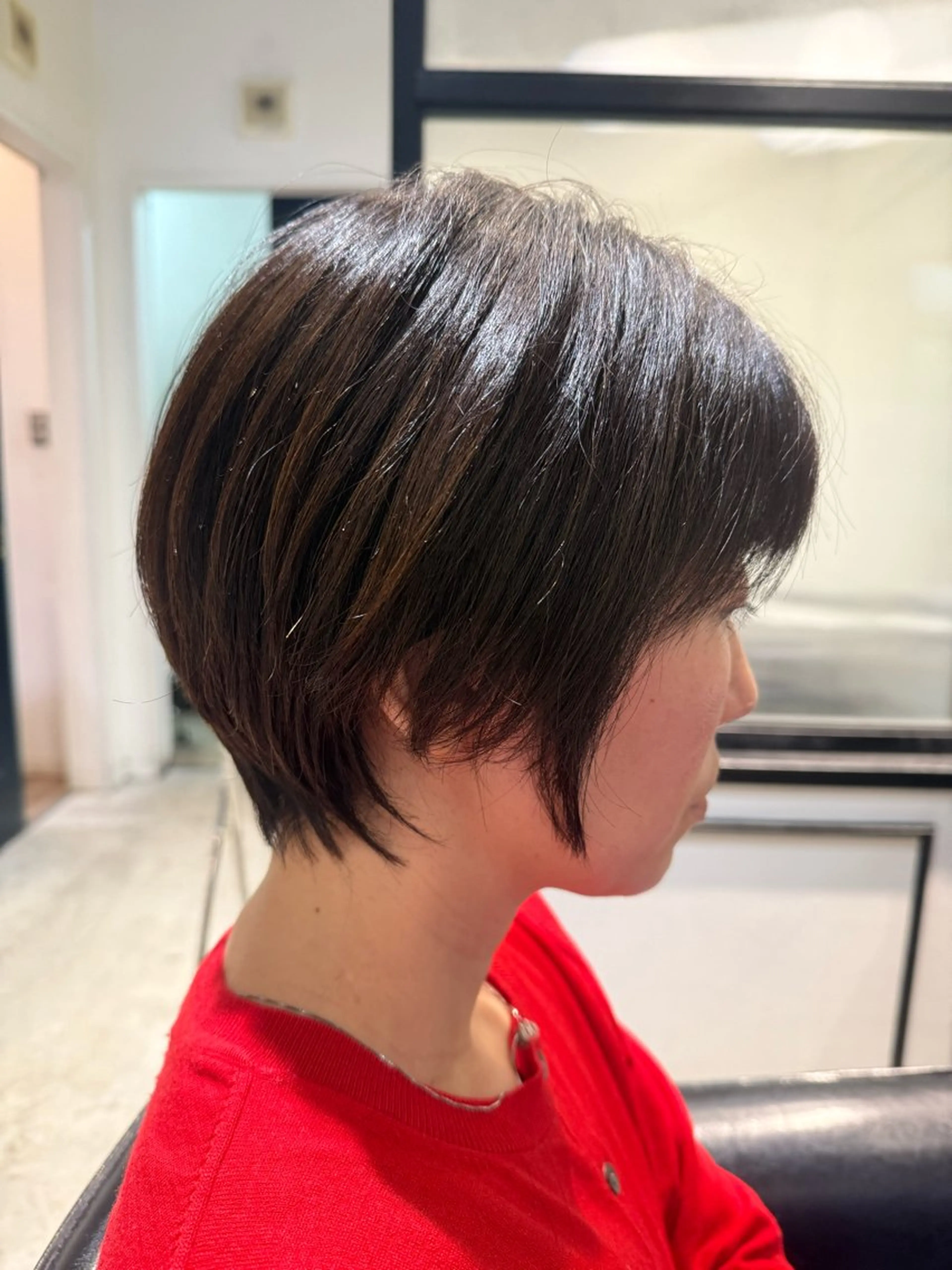 ショート ショートボブ ボブ ショートヘア Cadre新小岩🫧 栗原葵のヘアスタイル