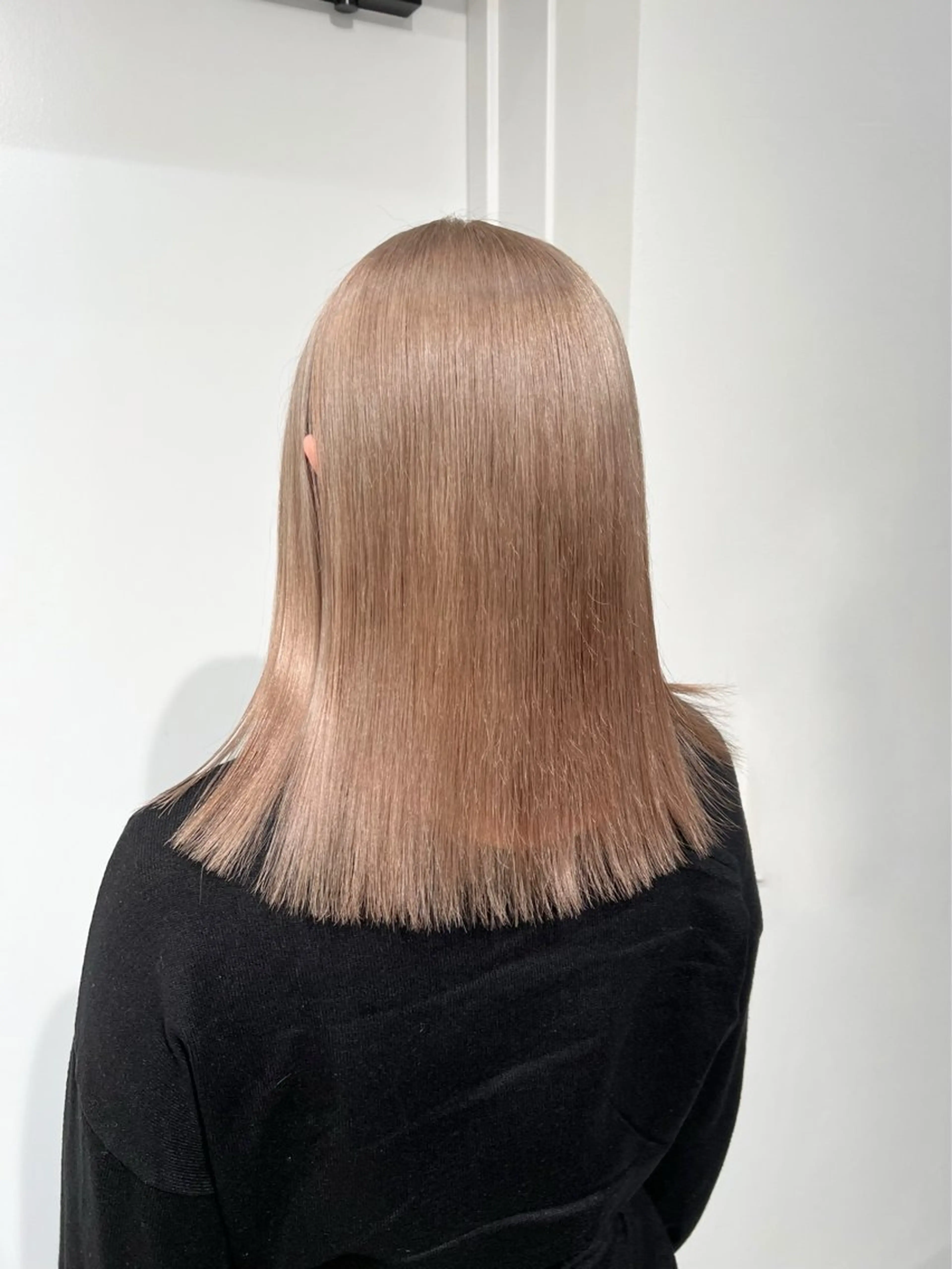 ミディアム カラー カット ヘアカラー トリートメント HARU//原宿🤍 リピート率NO.1のヘアスタイル
