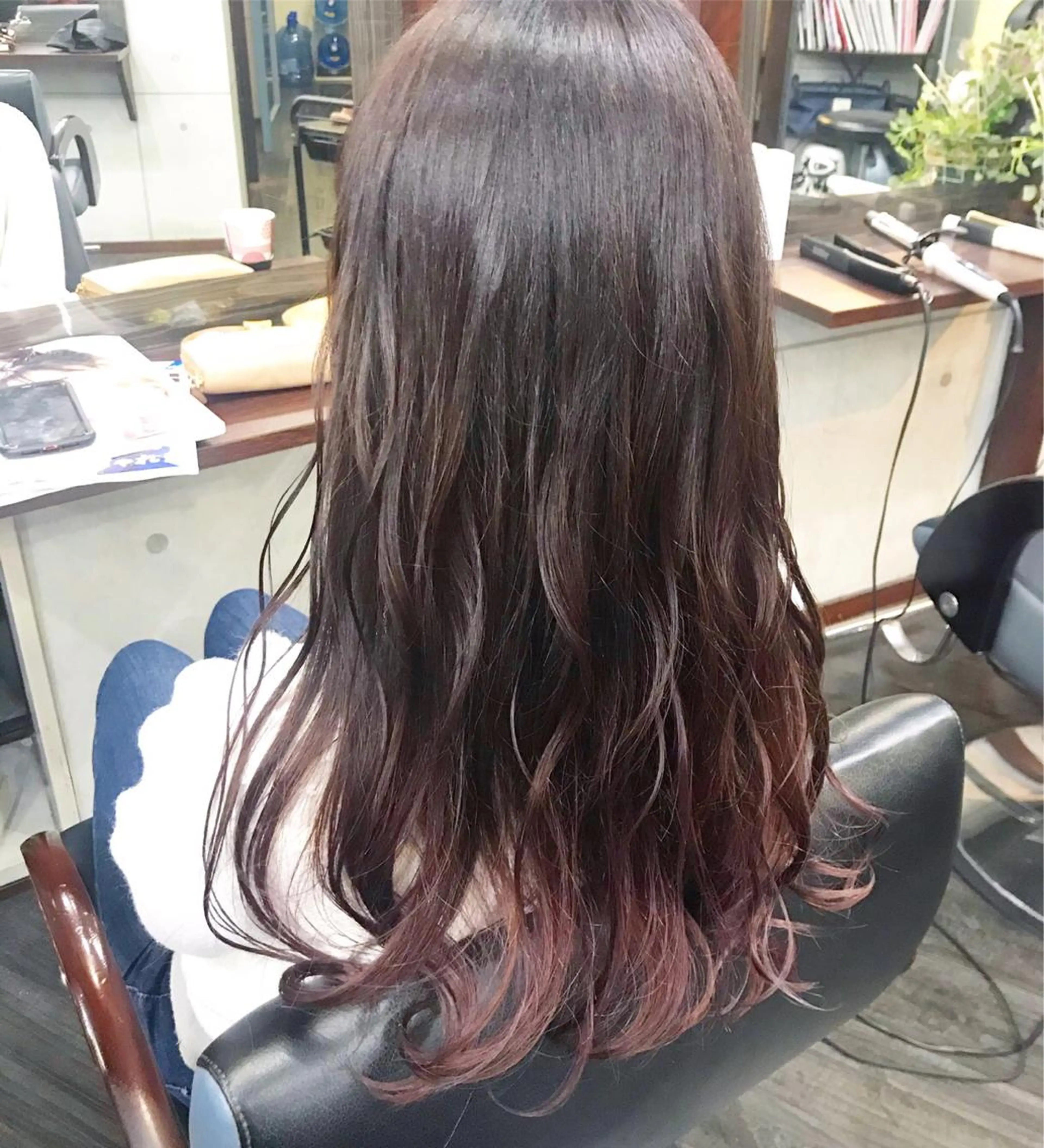 ロング カラー グラデーションカラー ピンクカラー cocoru所属・＊横浜駅＊ 金子 誠也のヘアスタイル