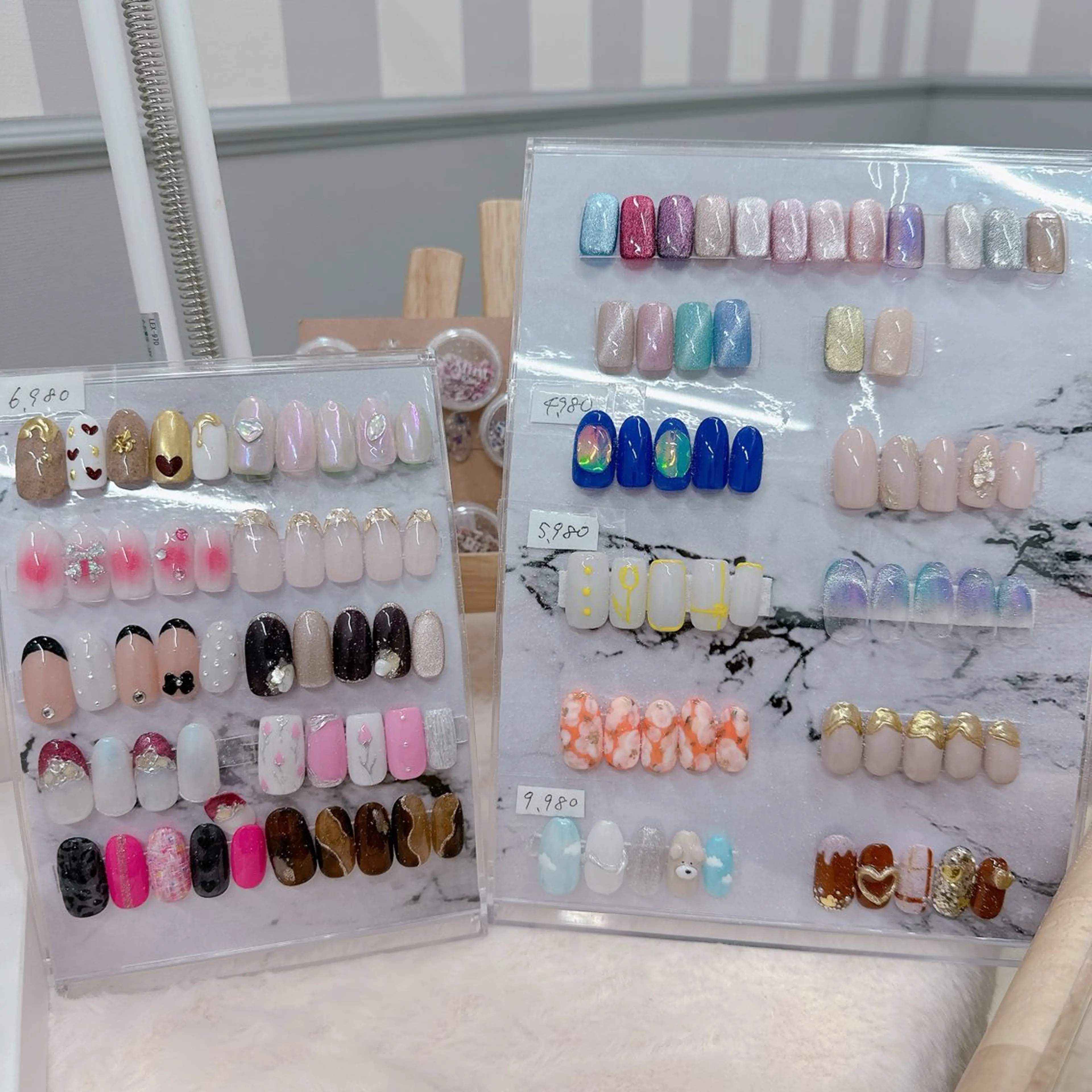ネイル ハンドネイル Alushe平井店 🔅アイ🔅のネイルデザイン