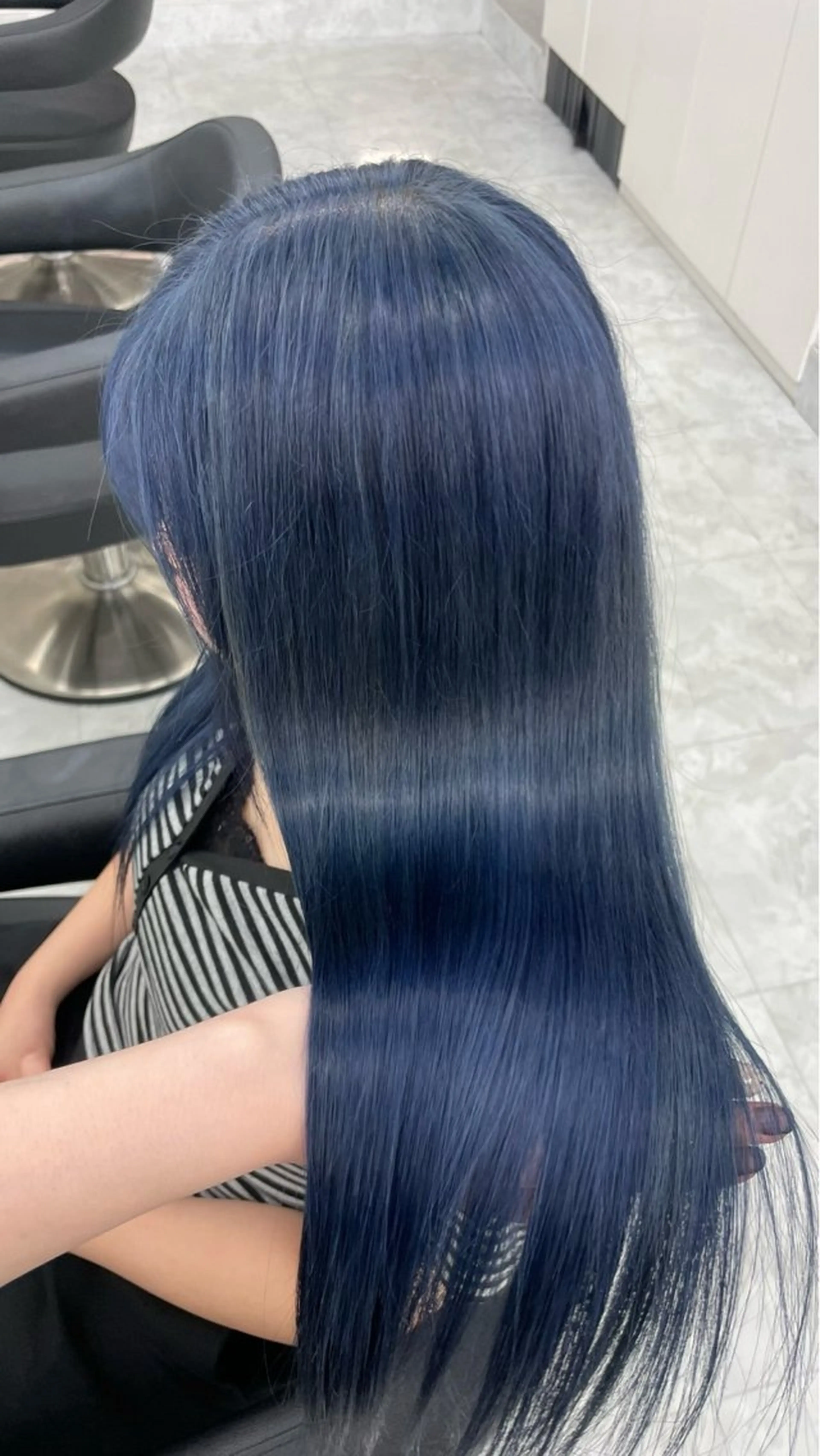 ロング ヘアカラー 寒色カラー🫧 HINAKO💙のヘアスタイル