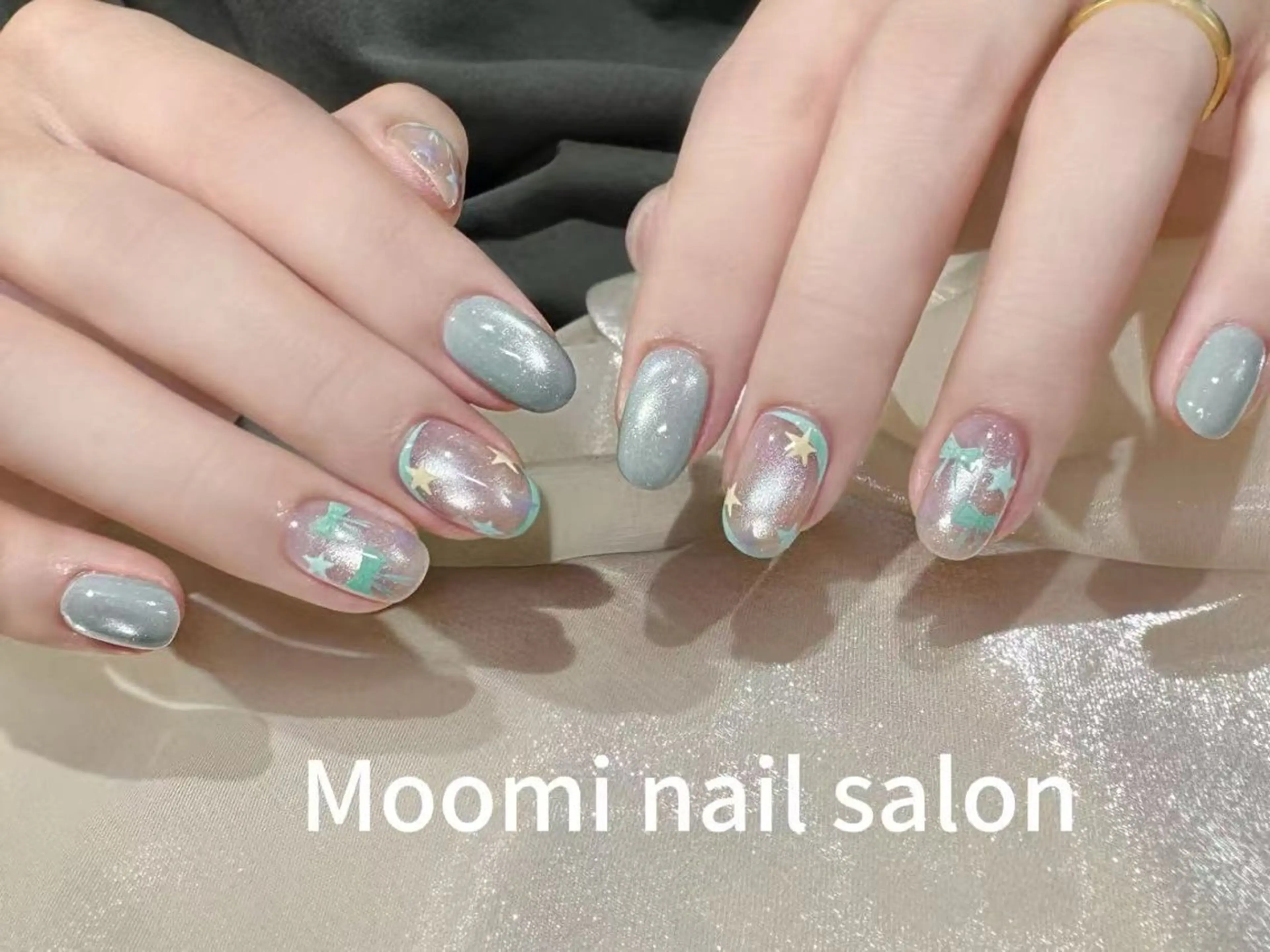 ネイル ハンドネイル moomi ゆりのネイルデザイン