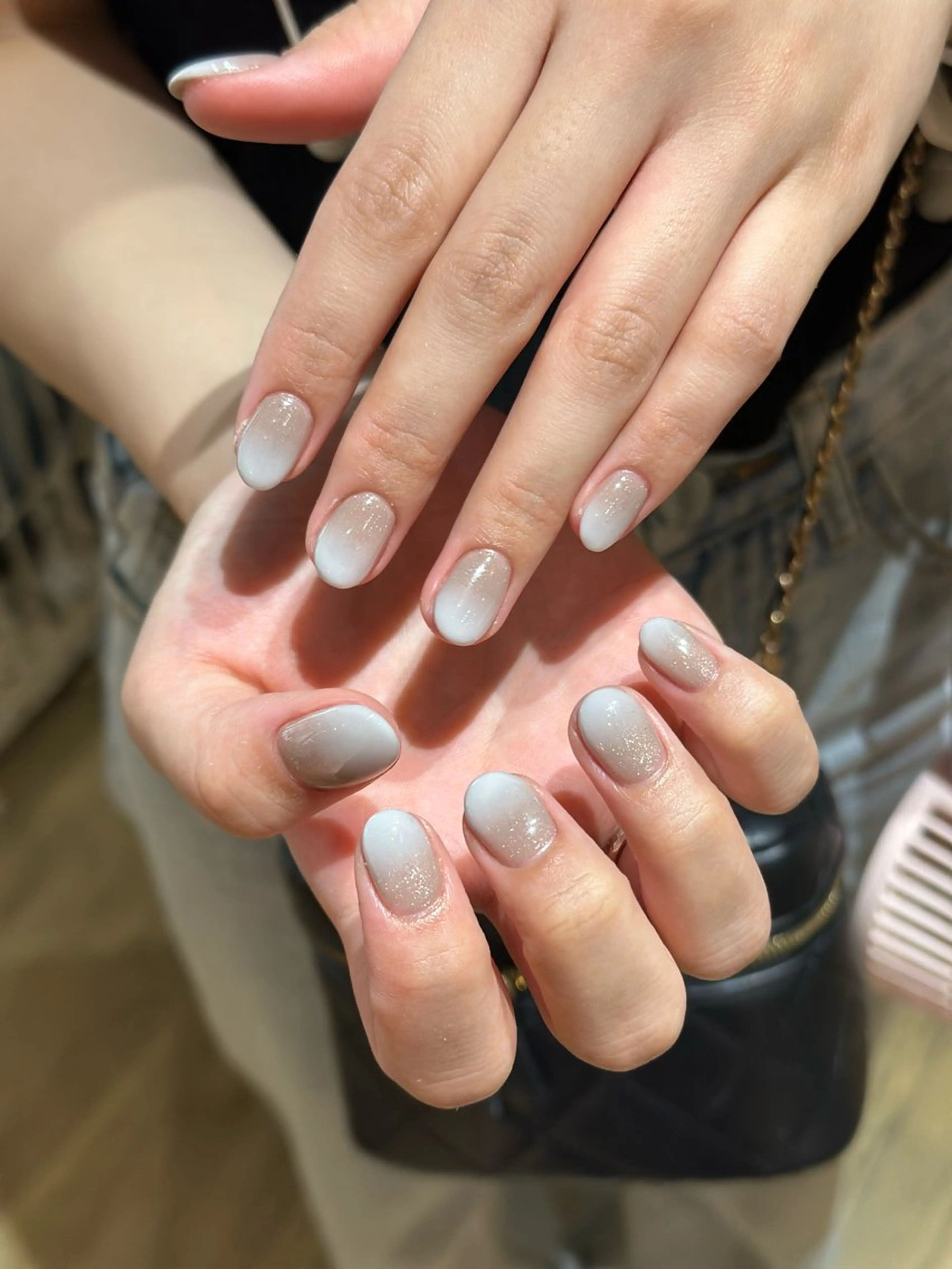 ネイル クリアネイル ハンドネイル 松永 稚奈のネイルデザイン