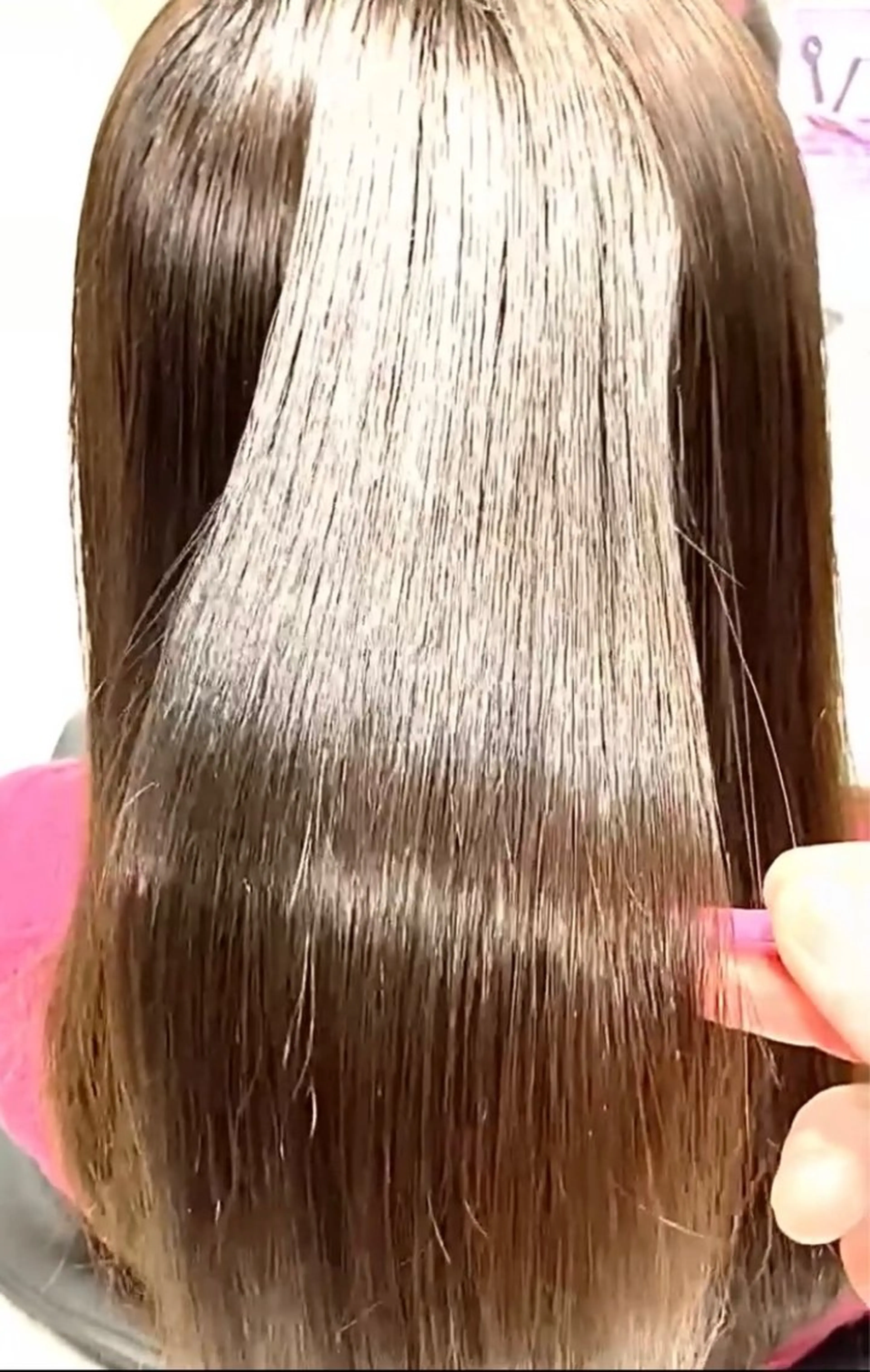 ロング 縮毛矯正 🌟練馬の ケンシロウ⭐️のヘアスタイル